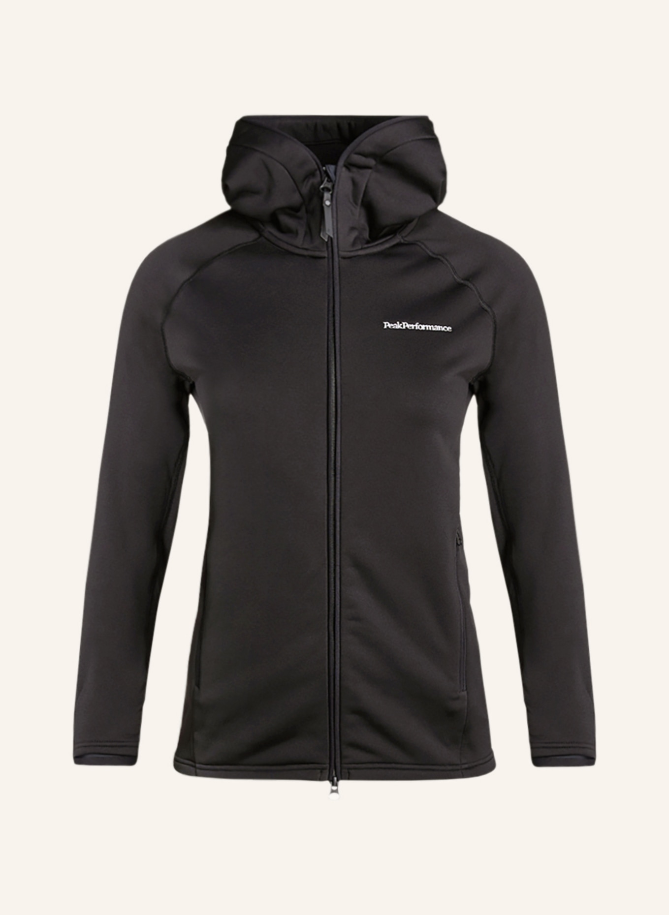 Peak Performance Mid-layer jacket CHILL LIGHT, Color: BLACK (Image 1)