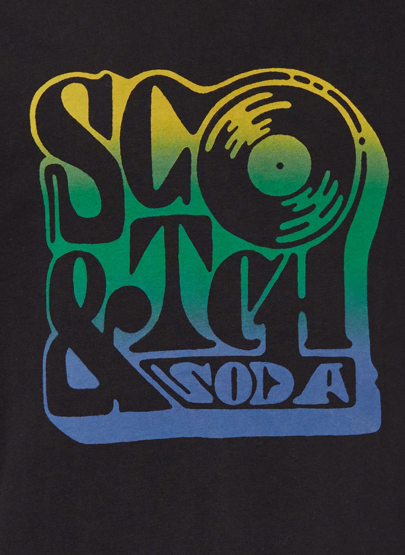SCOTCH & SODA Koszulka z długim rękawem, Kolor: CZARNY/ ŻÓŁTY/ ZIELONY (Obrazek 3)