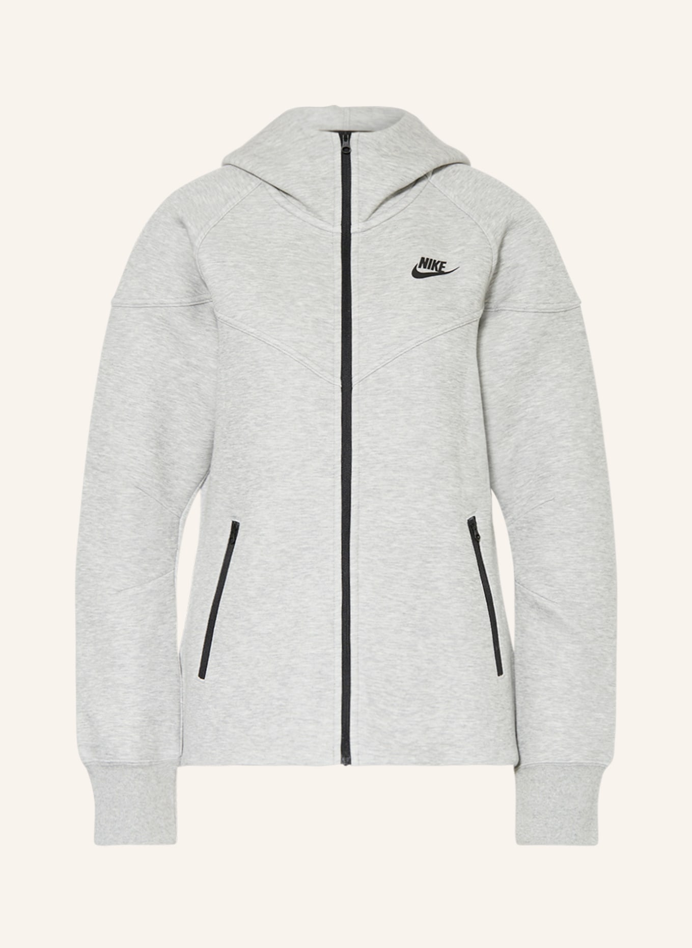 Nike Sweatjacke, Farbe: GRAU (Bild 1)