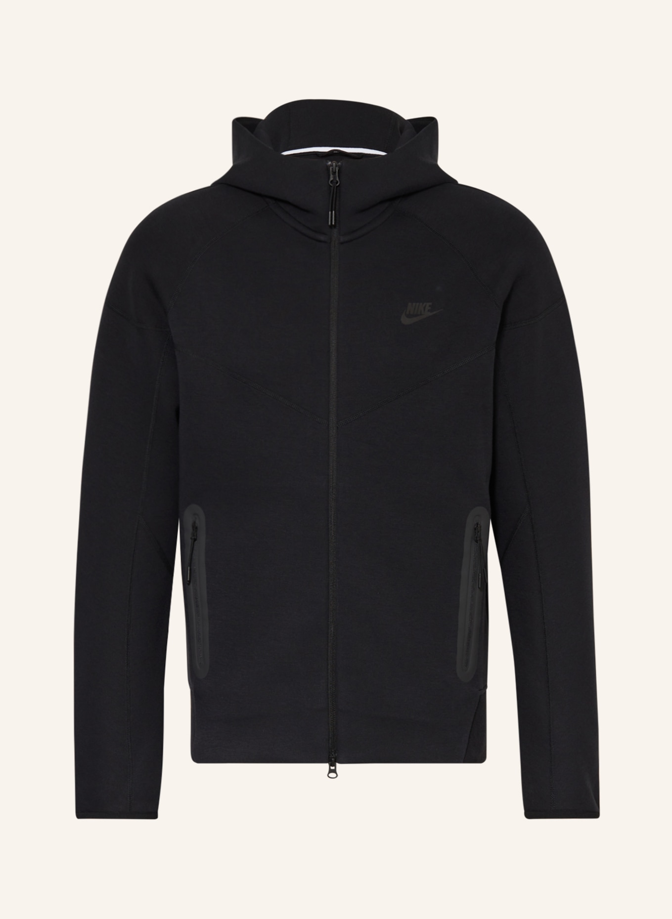 Nike Sweat jacket SPORTSWEAR TECH FLEECE WINDRUNNER, Color: BLACK (Image 1)