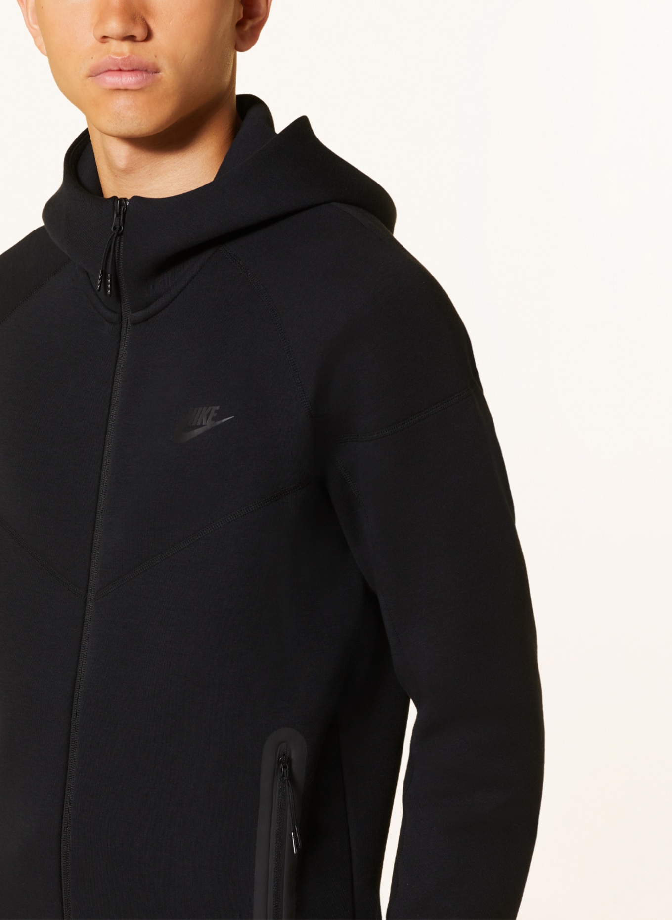 Nike Sweat jacket SPORTSWEAR TECH FLEECE WINDRUNNER, Color: BLACK (Image 5)