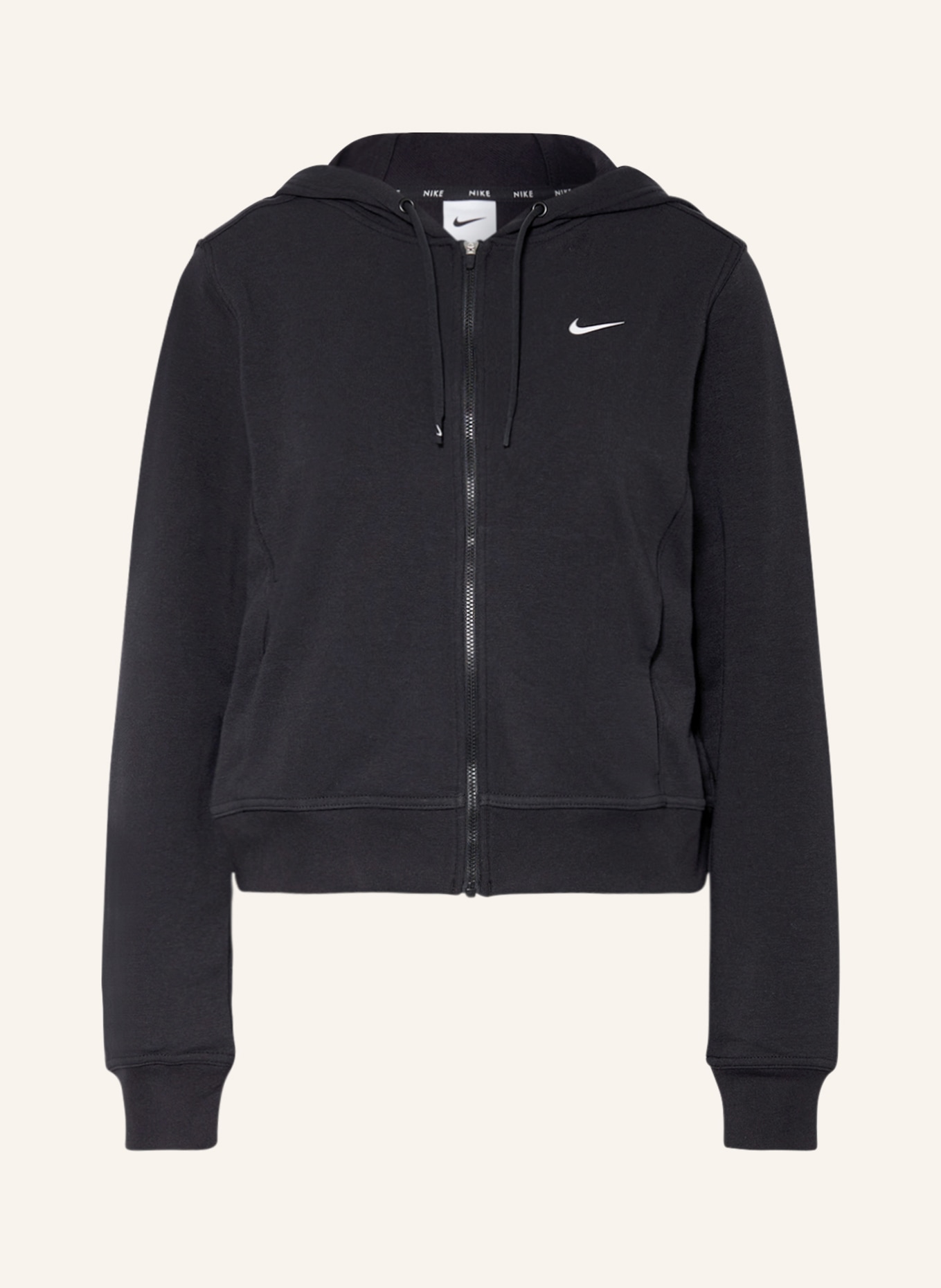 Nike Sweat jacket DRI-FIT ONE, Color: BLACK (Image 1)