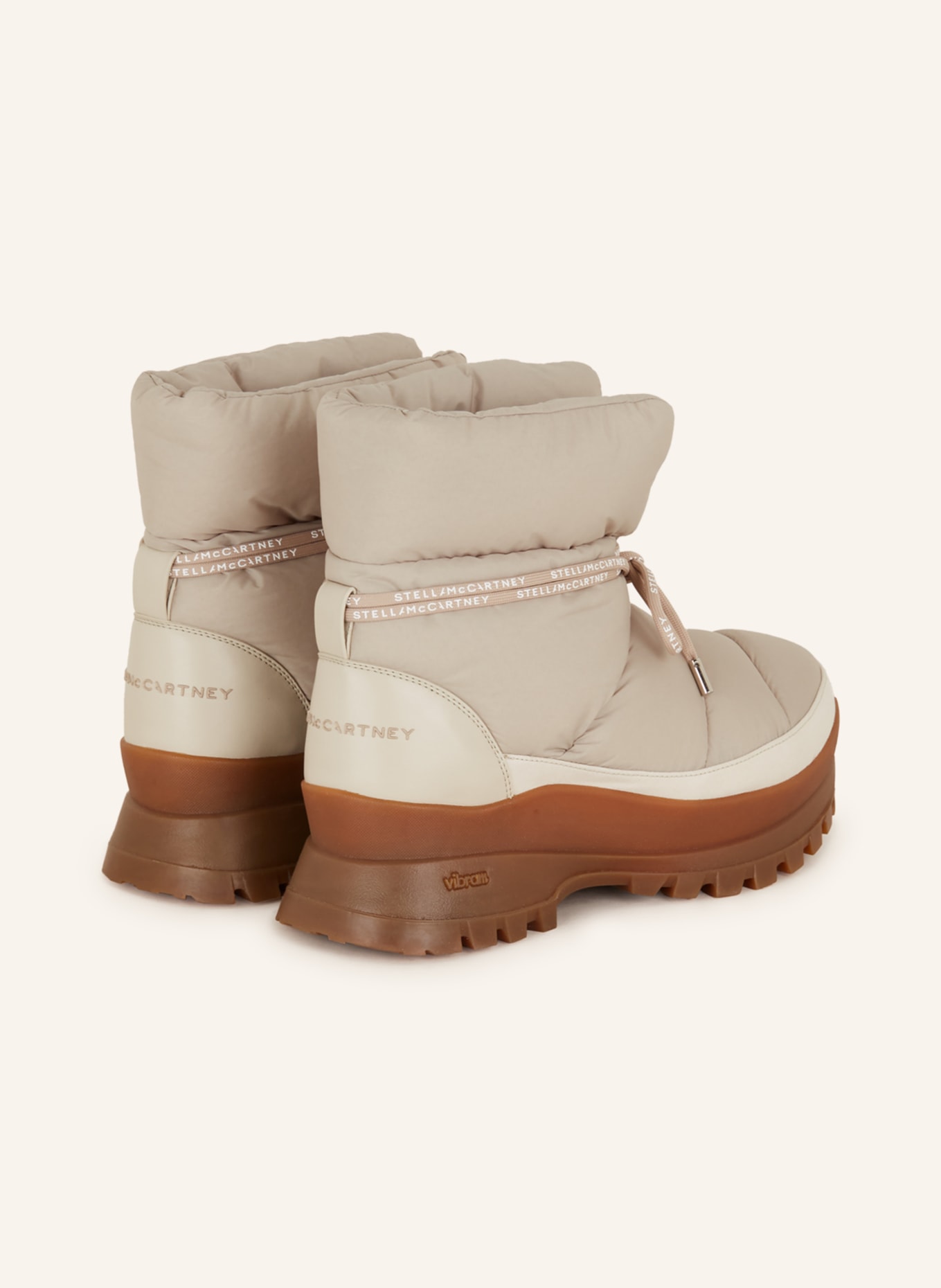 STELLA McCARTNEY Platform boots TRACE, Color: BEIGE (Image 2)