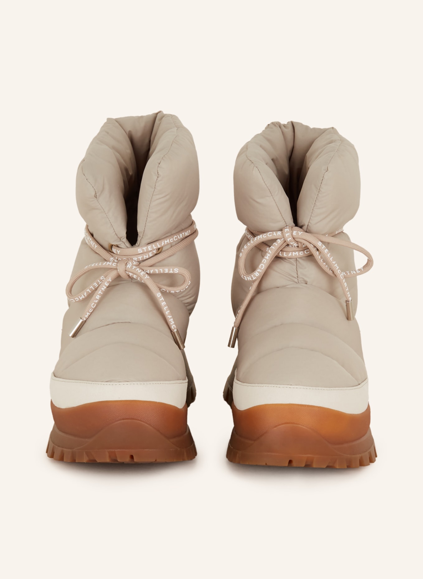 STELLA McCARTNEY Platform boots TRACE, Color: BEIGE (Image 3)
