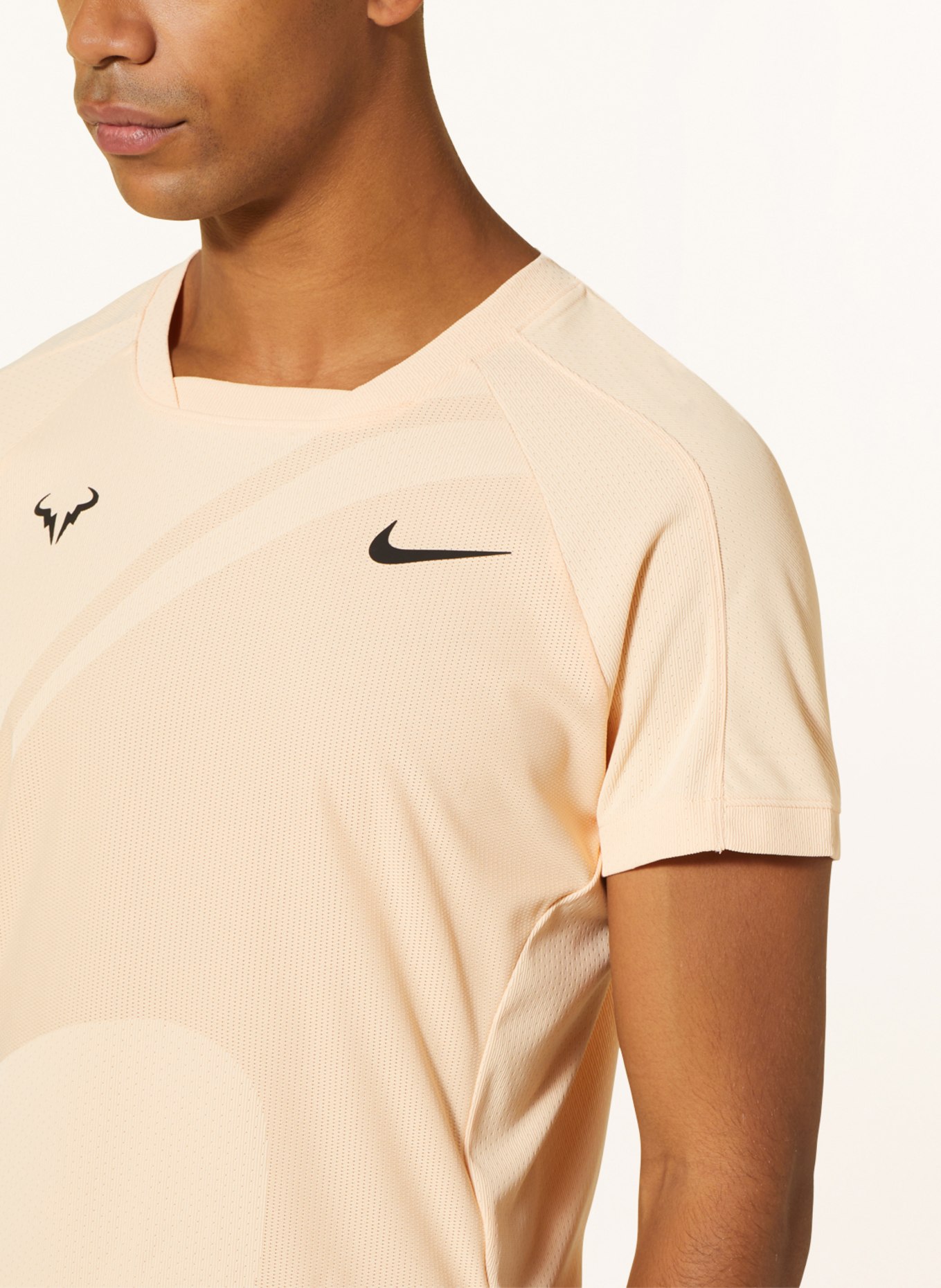 Nike Tričko RAFA, Barva: TMAVĚ ORANŽOVÁ (Obrázek 4)
