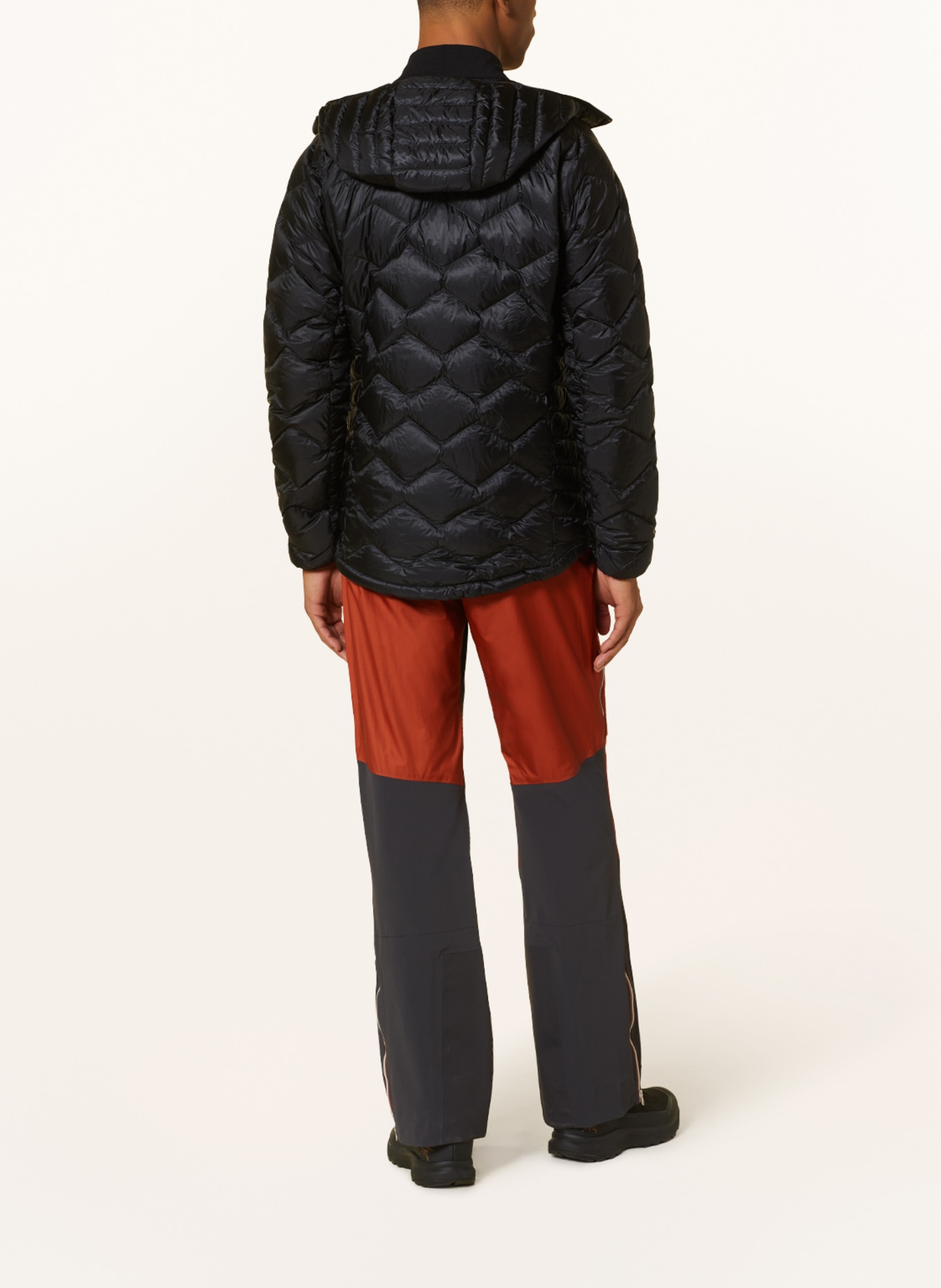 Jack Wolfskin Quilted jacket ALPSPITZE, Color: BLACK (Image 3)