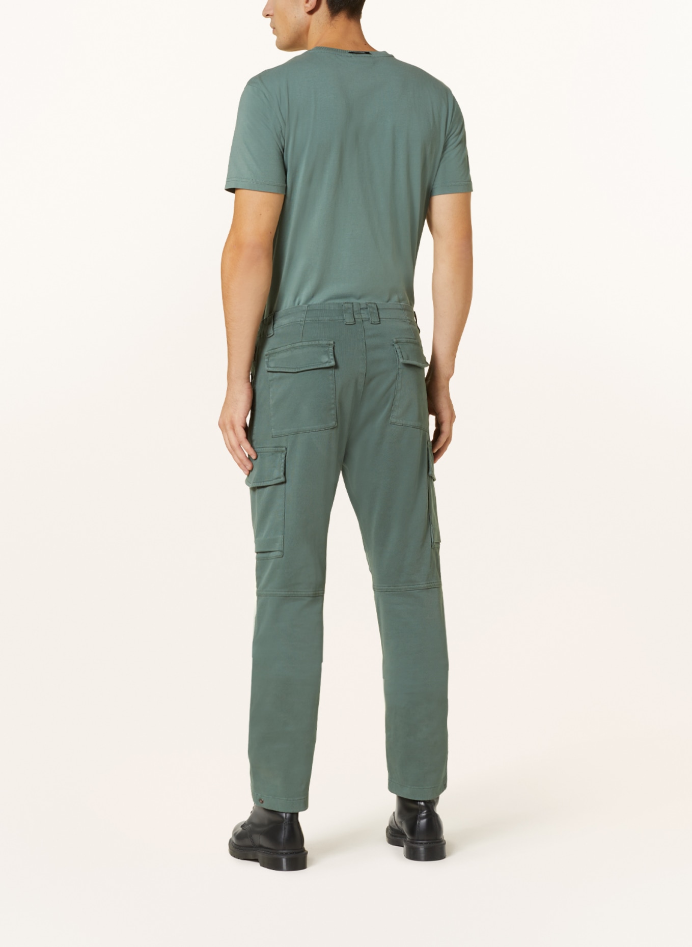 NAPAPIJRI Cargo pants MSCHISTE regular fit: GREEN