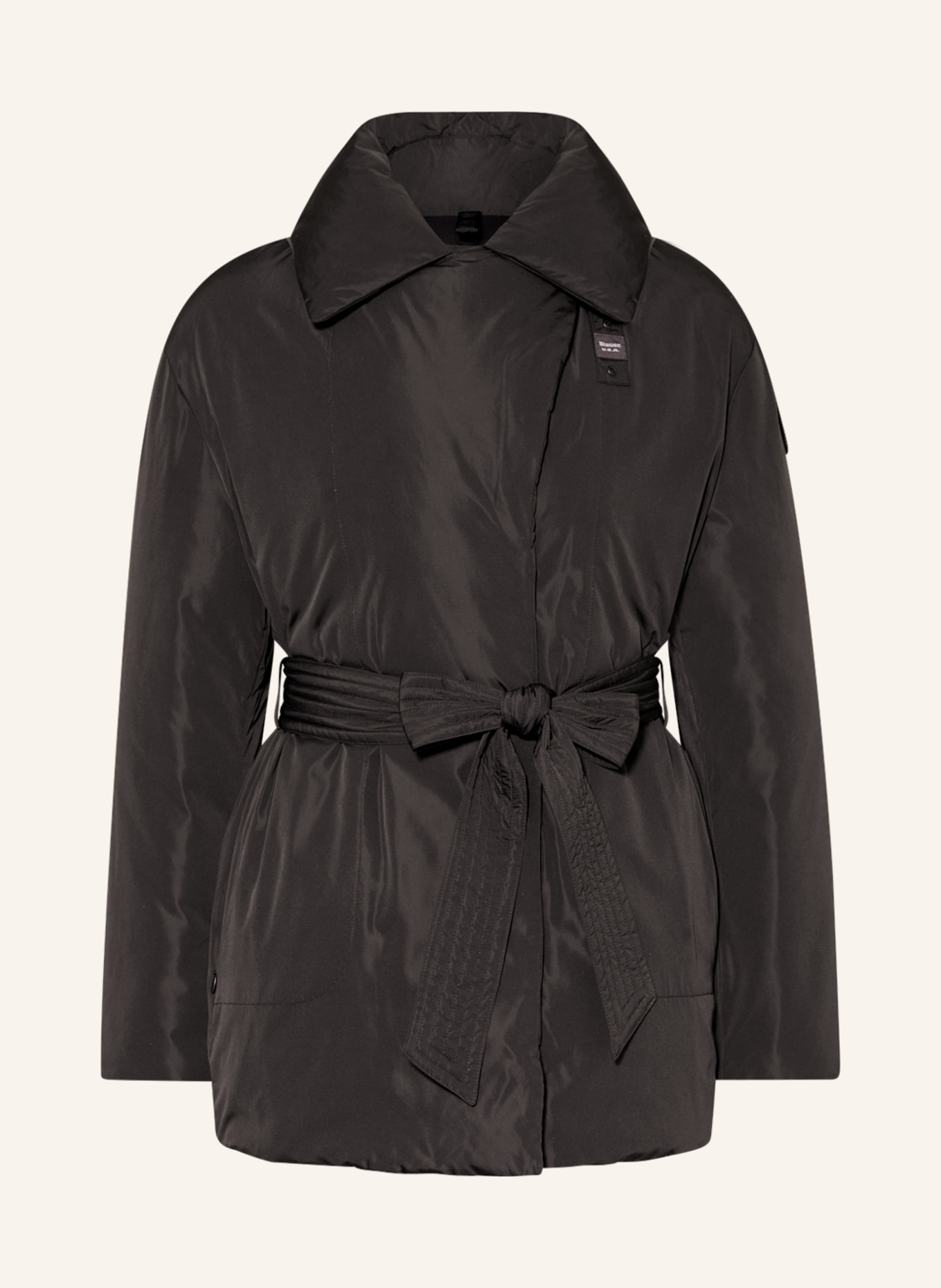 Blauer Down jacket, Color: BLACK (Image 1)