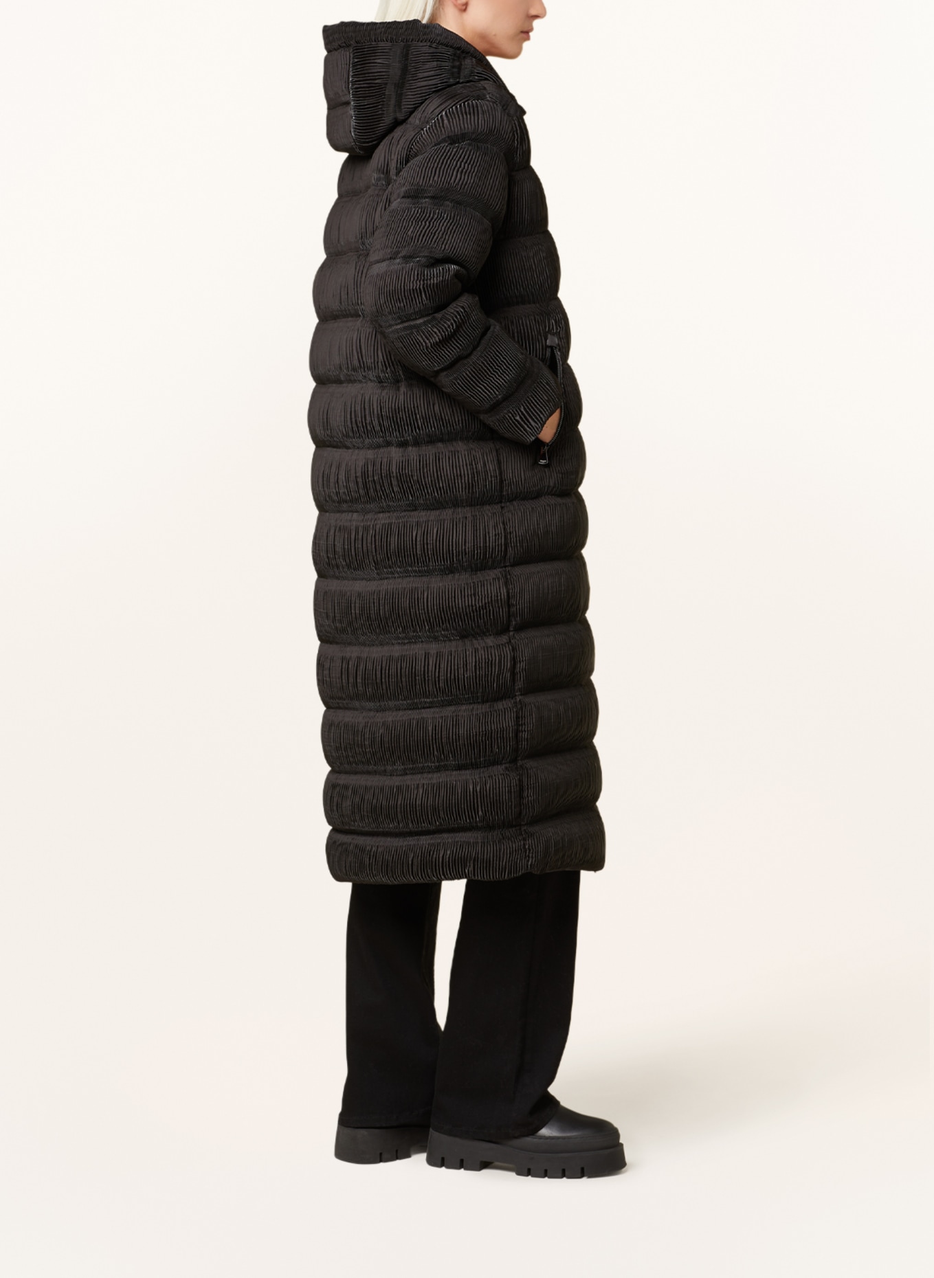 Blauer Down coat, Color: BLACK (Image 4)