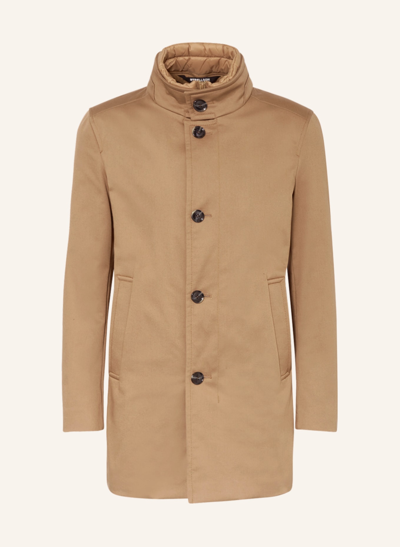 STRELLSON Coat FINLAY with detachable trim, Color: BEIGE (Image 1)