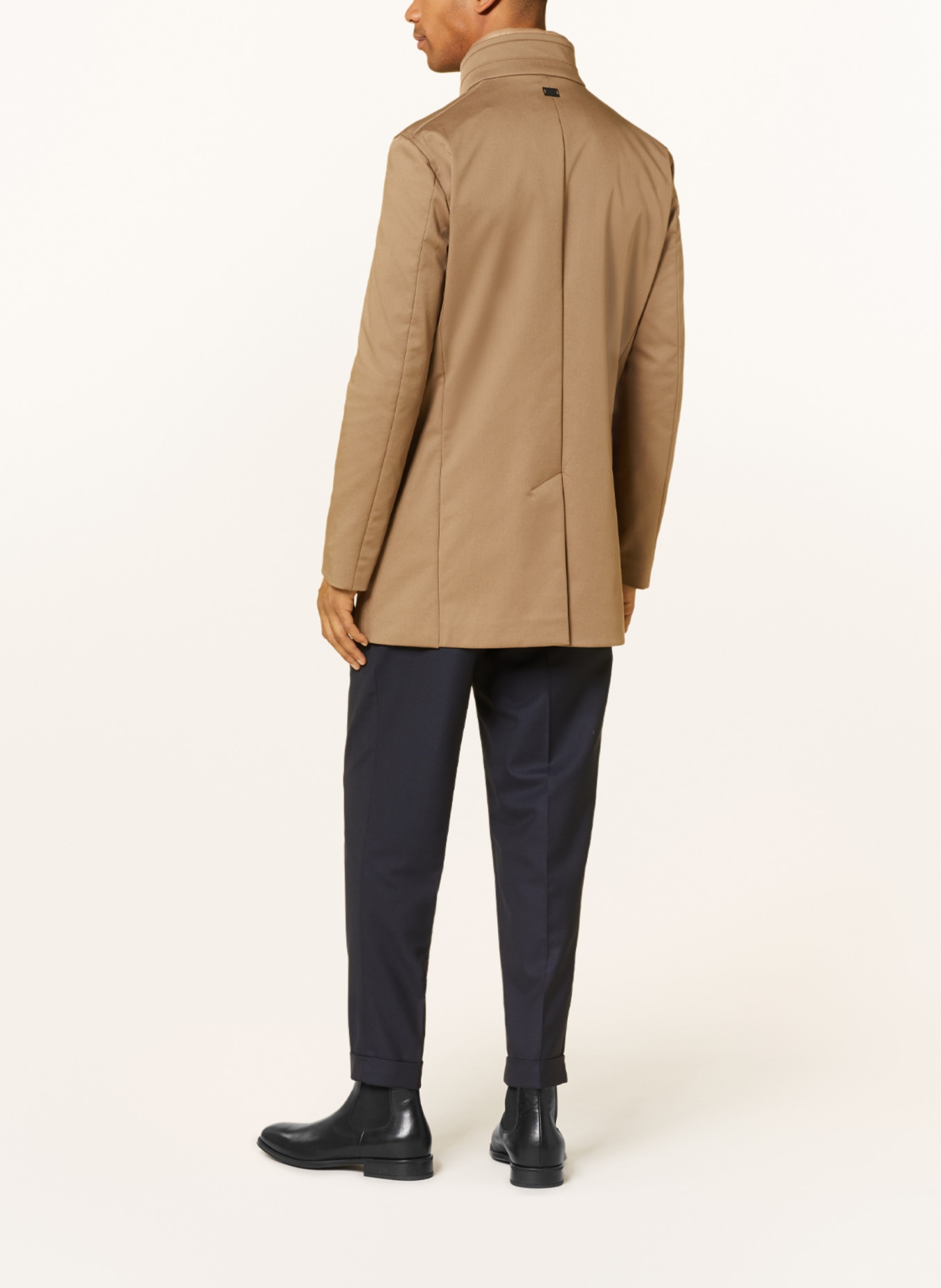 STRELLSON Kabát FINLAY s odnímatelnou krycí légou, Barva: BÉŽOVÁ (Obrázek 3)
