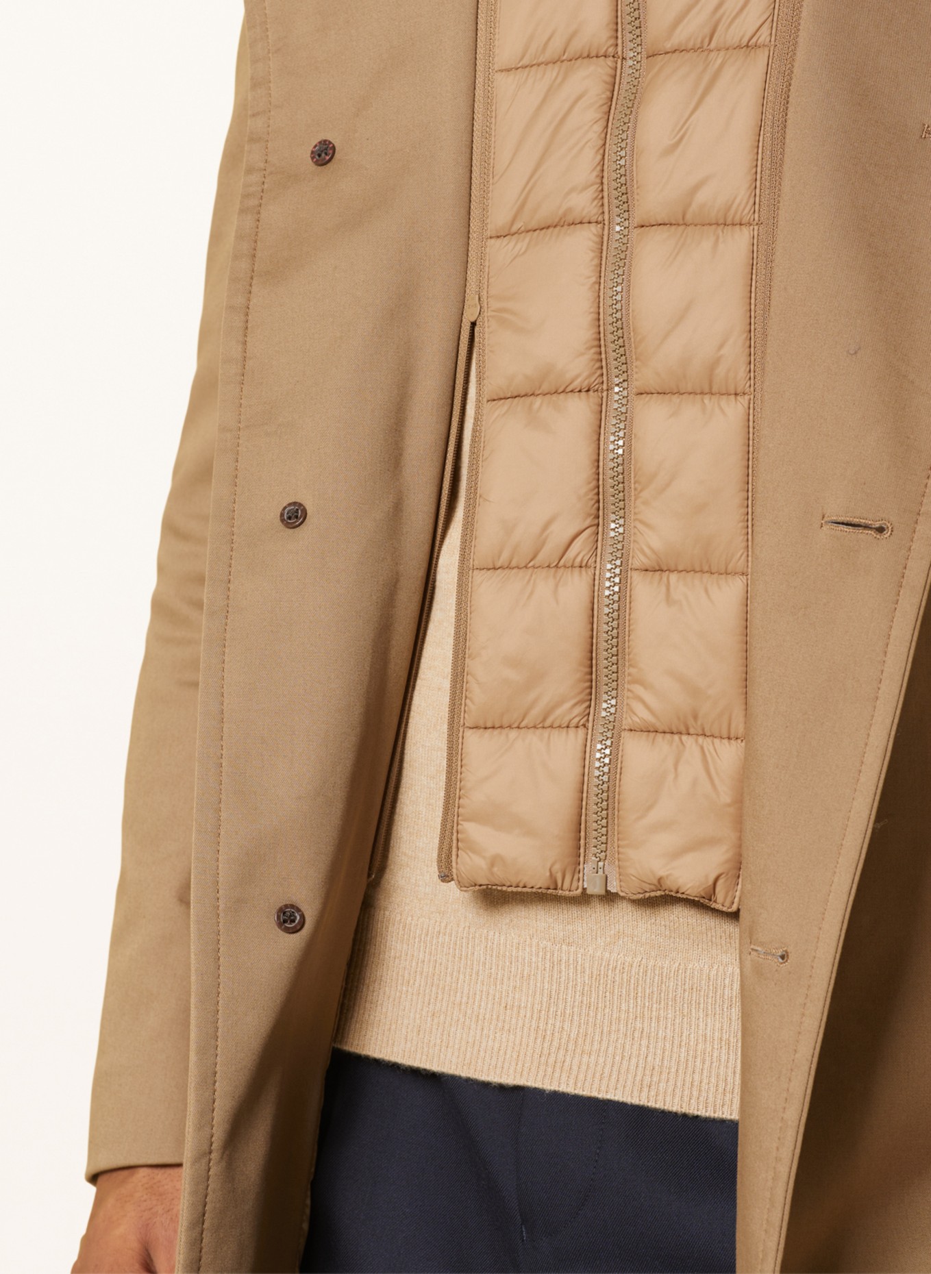 STRELLSON Coat FINLAY with detachable trim, Color: BEIGE (Image 5)