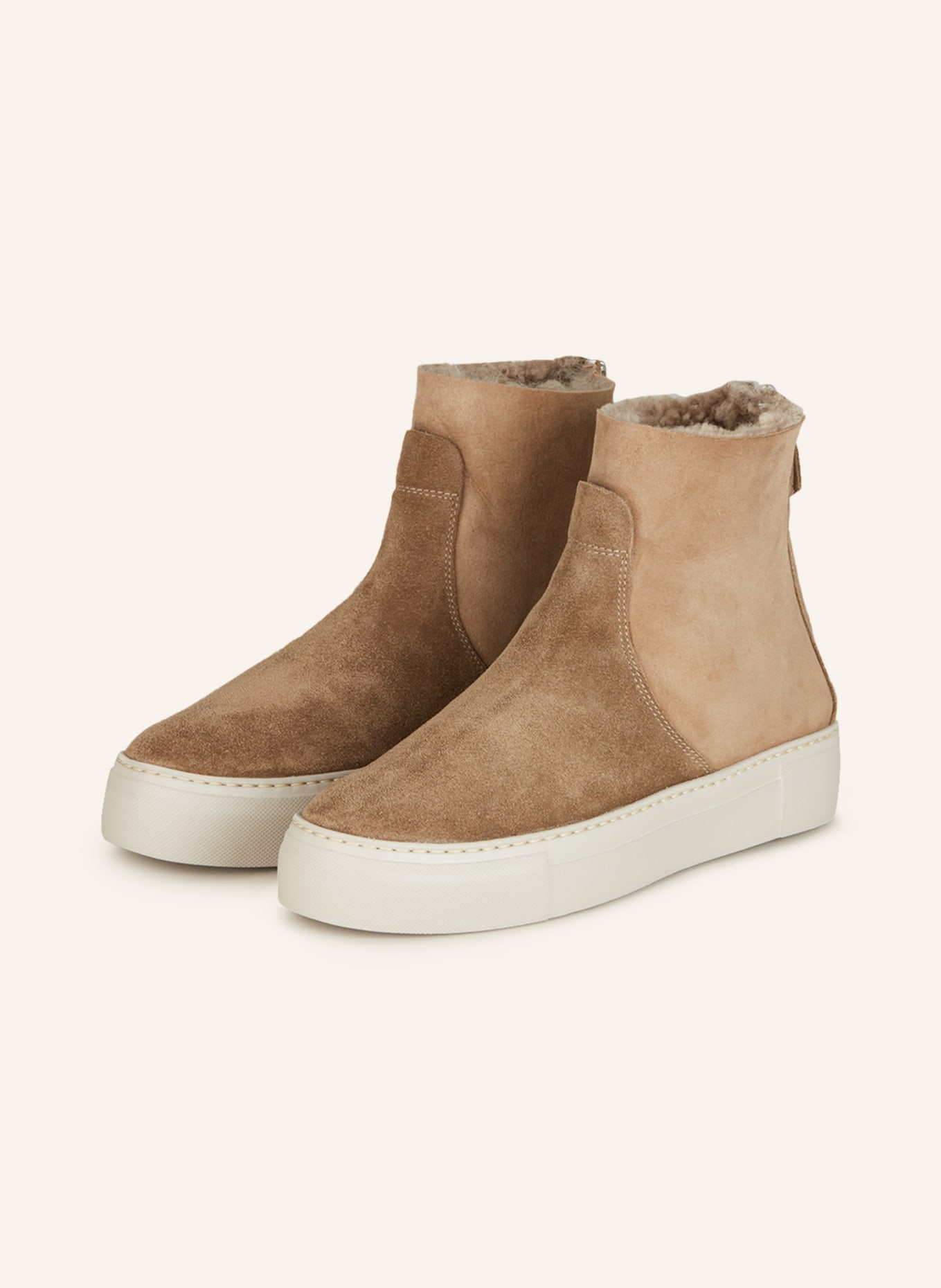 AGL High-top sneakers MEGHAN, Color: TAUPE (Image 1)