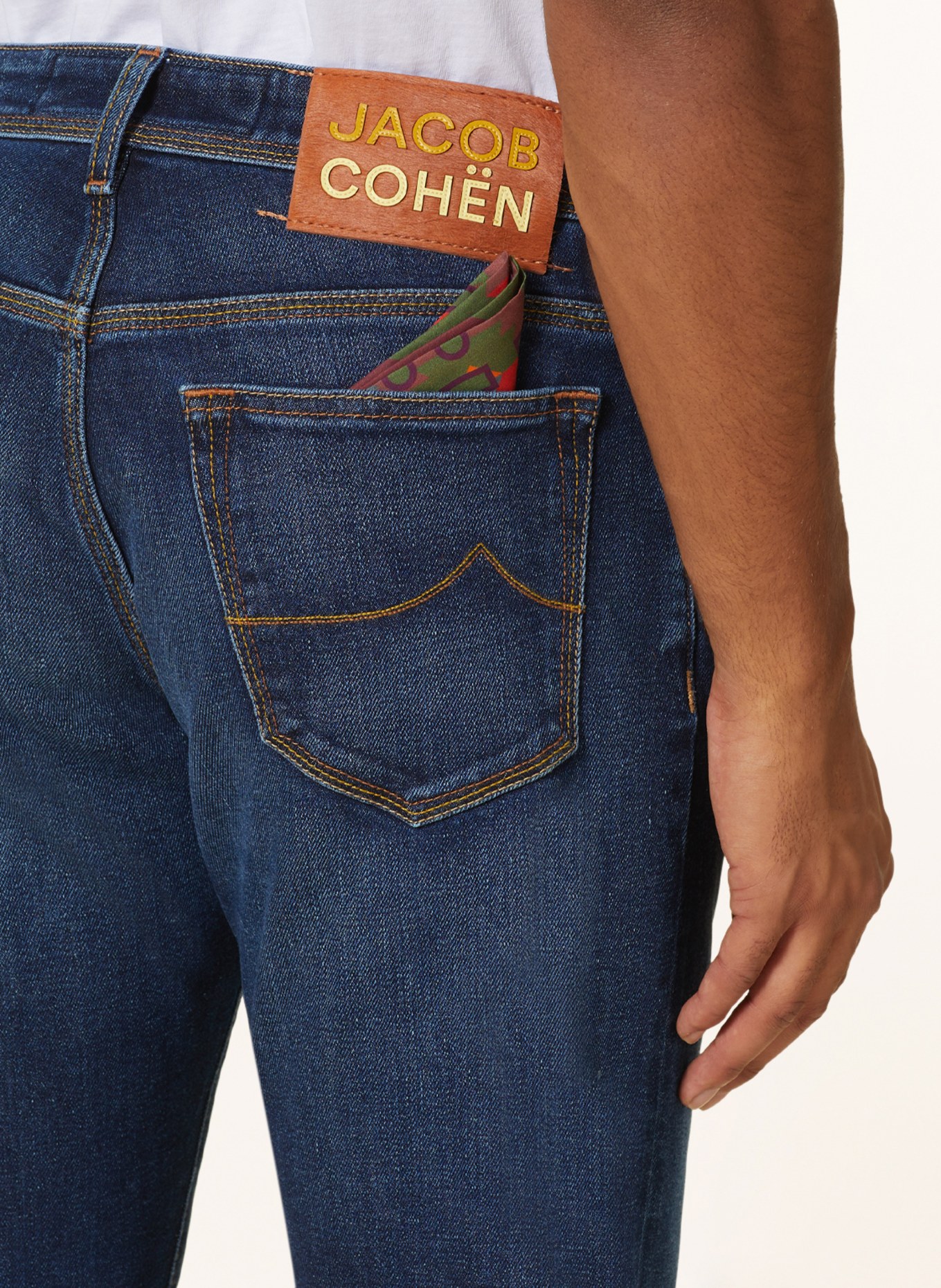 JACOB COHEN Destroyed Jeans BARD Slim Fit, Farbe: 547D Dark Blue (Bild 5)