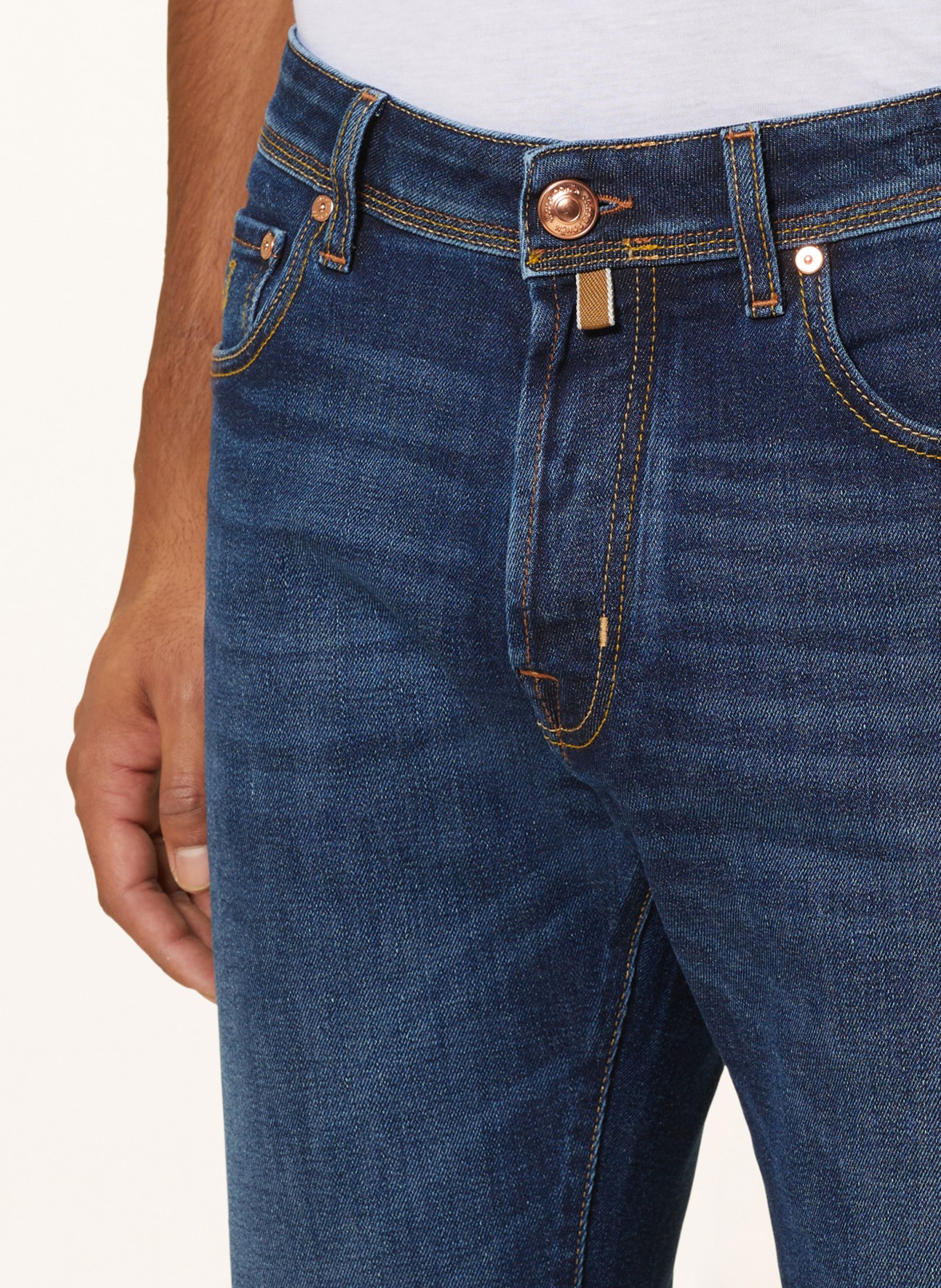 JACOB COHEN Destroyed Jeans BARD Slim Fit, Farbe: 547D Dark Blue (Bild 6)