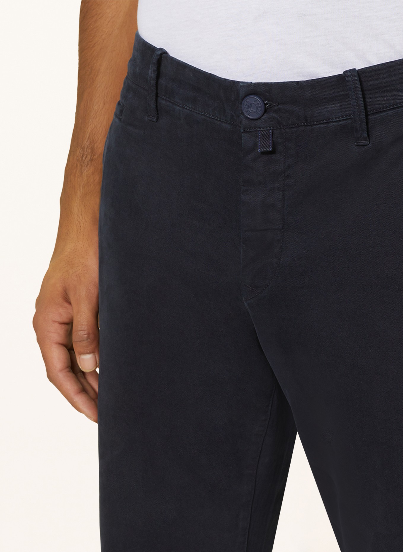 JACOB COHEN Chino BOBBY slim fit, Color: DARK BLUE (Image 5)