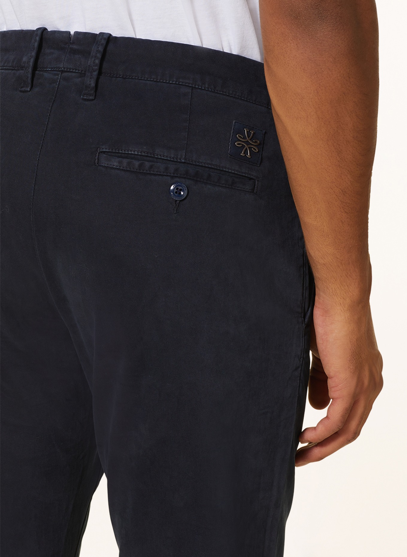 JACOB COHEN Chino BOBBY slim fit, Color: DARK BLUE (Image 6)