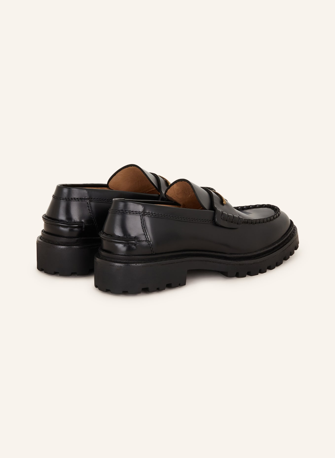 ISABEL MARANT Penny loafers FREZZA, Color: BLACK (Image 2)