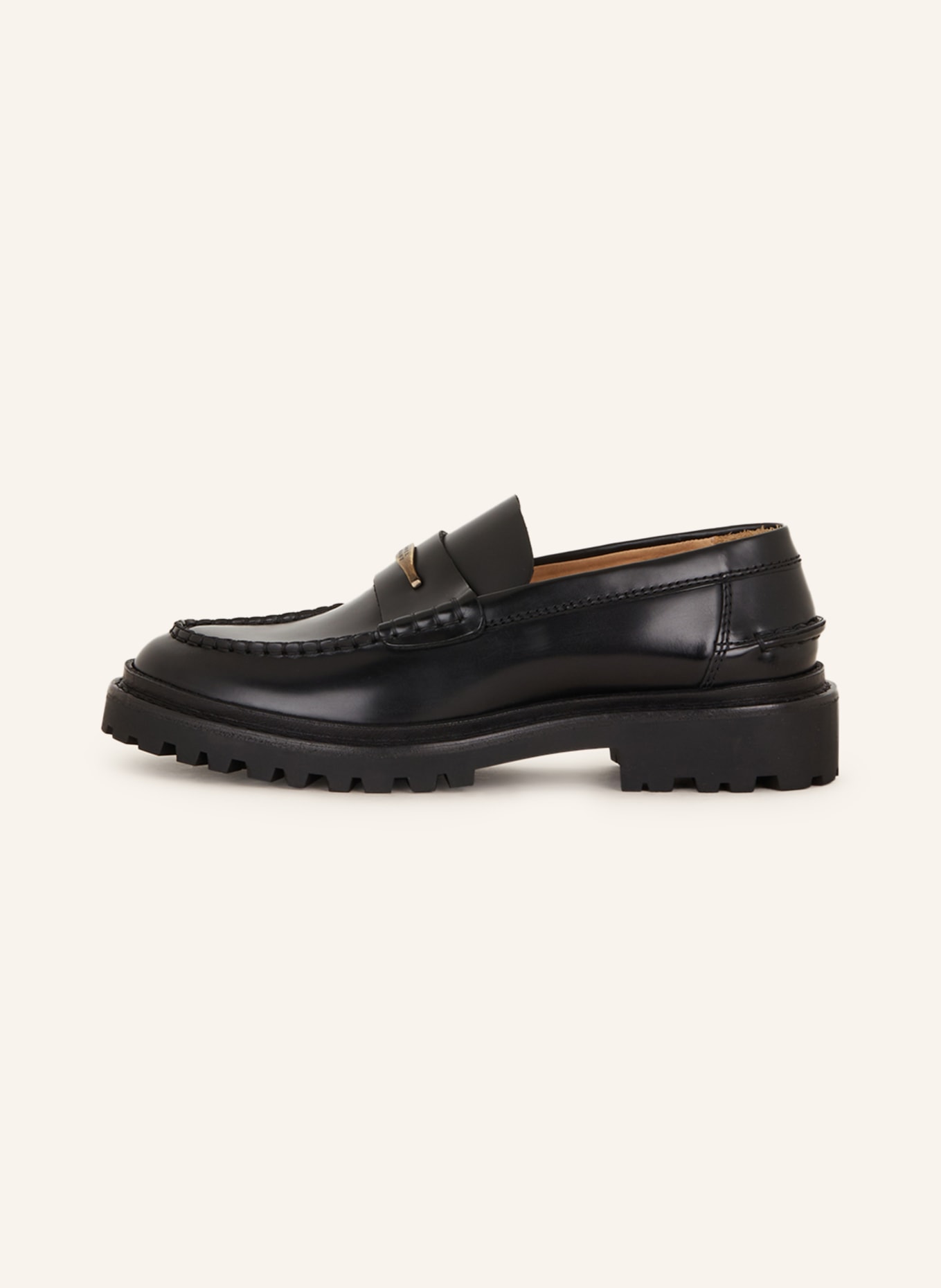 ISABEL MARANT Penny loafers FREZZA, Color: BLACK (Image 4)