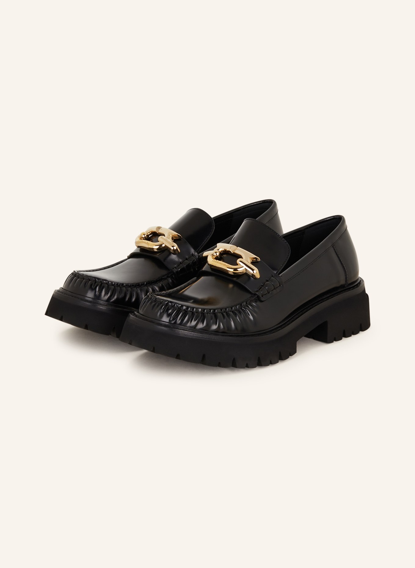 FERRAGAMO Loafers INGRID, Color: BLACK (Image 1)