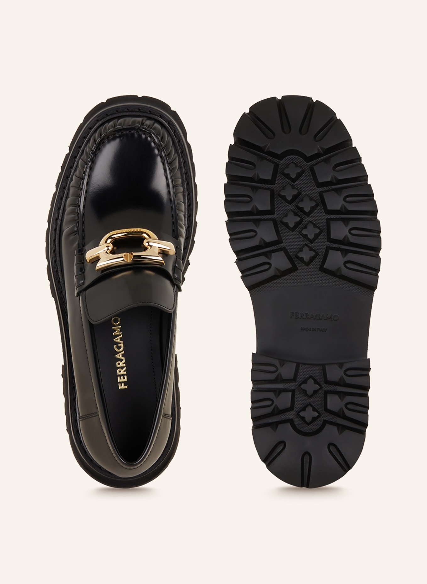 FERRAGAMO Loafers INGRID, Color: BLACK (Image 5)
