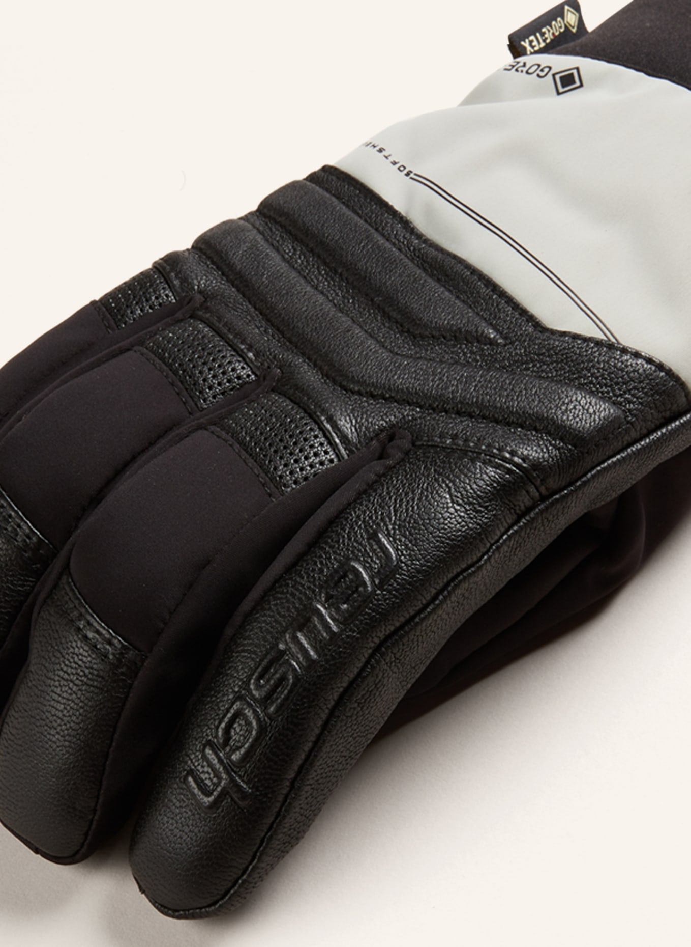 reusch Ski gloves JUPITER GORE-TEX, Color: BLACK/ GRAY (Image 2)