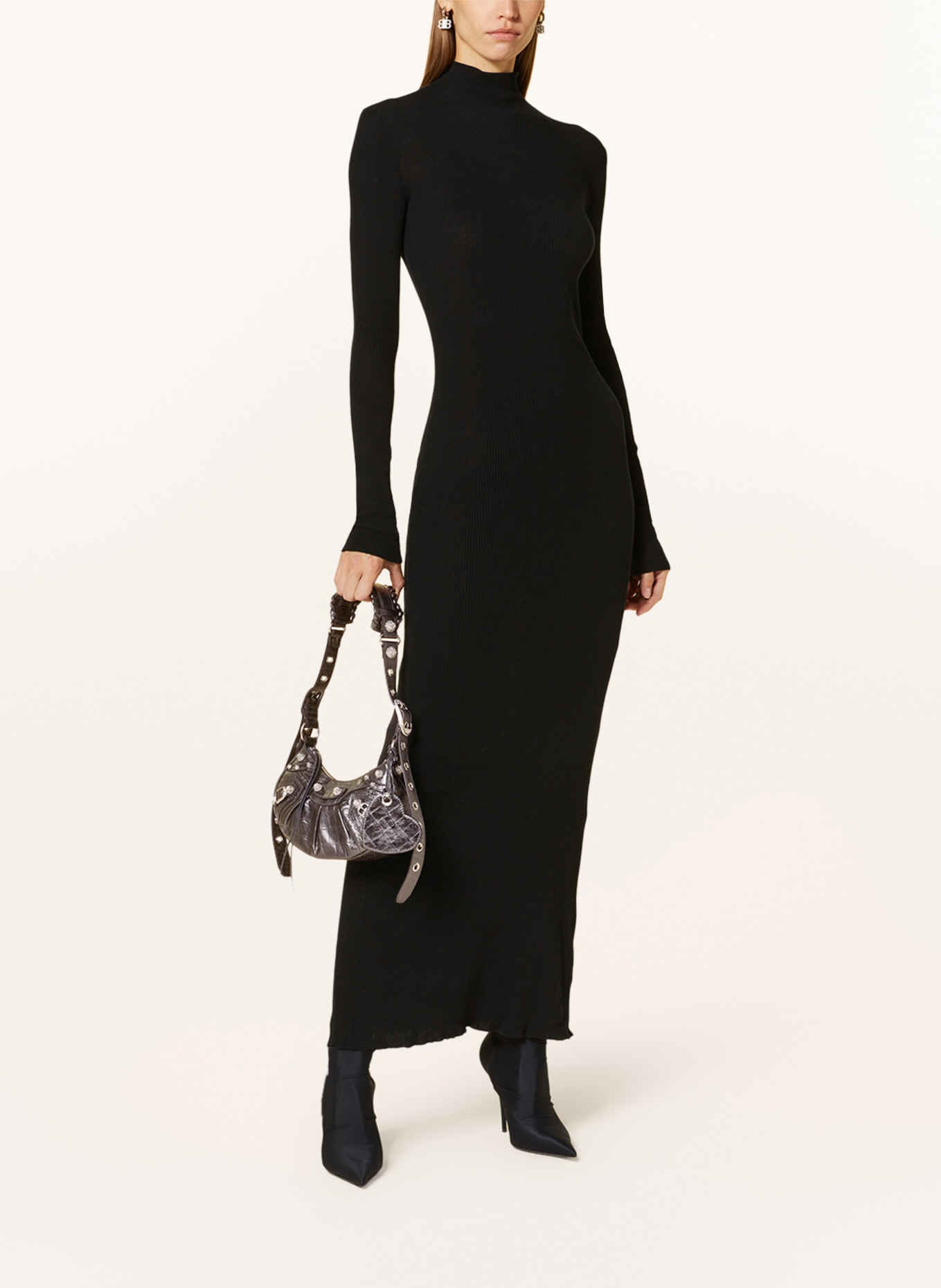 BALENCIAGA Schultertasche LE CAGOLE XS: GRAU