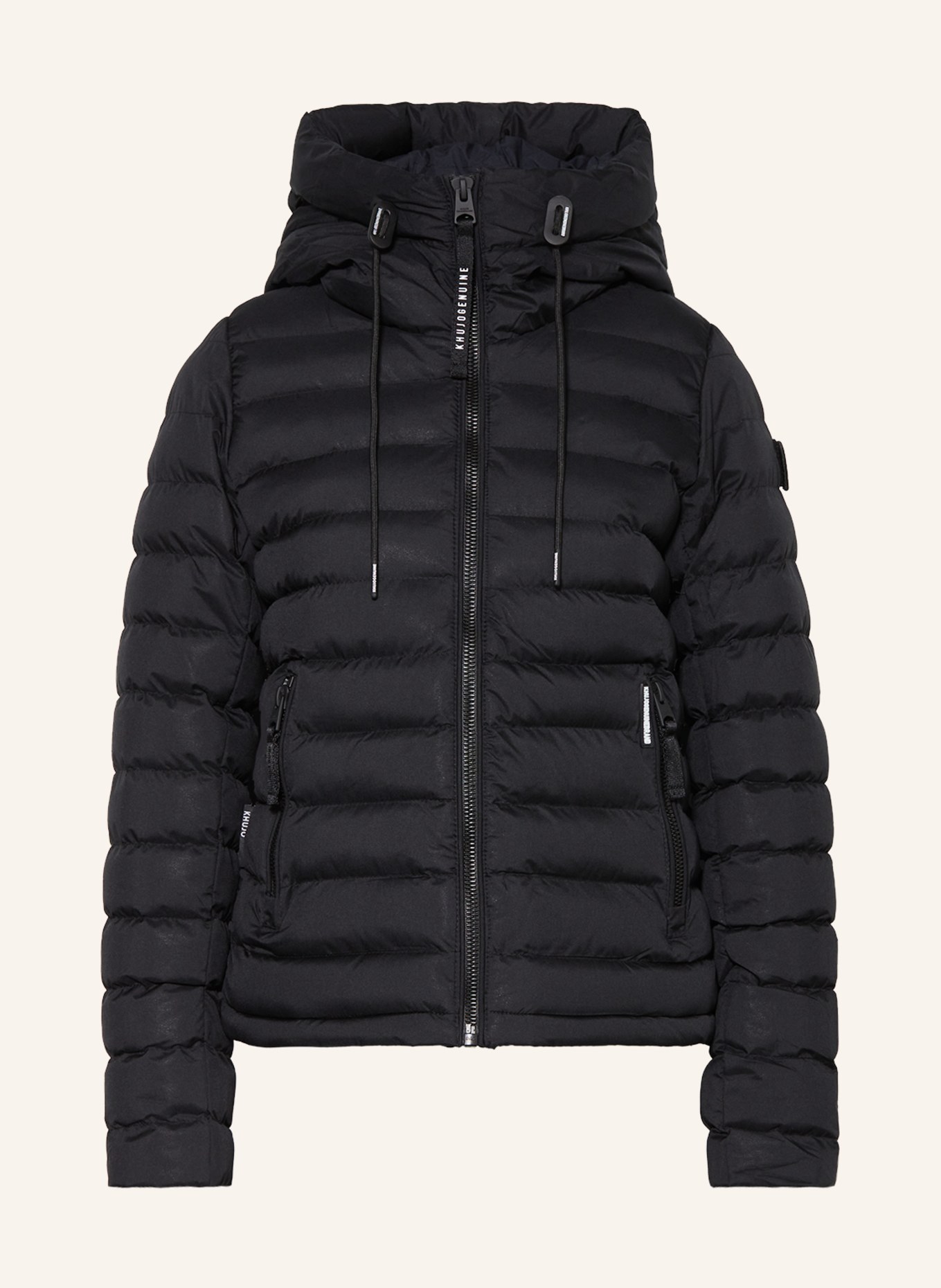 khujo Quilted jacket LOVINA3, Color: BLACK (Image 1)