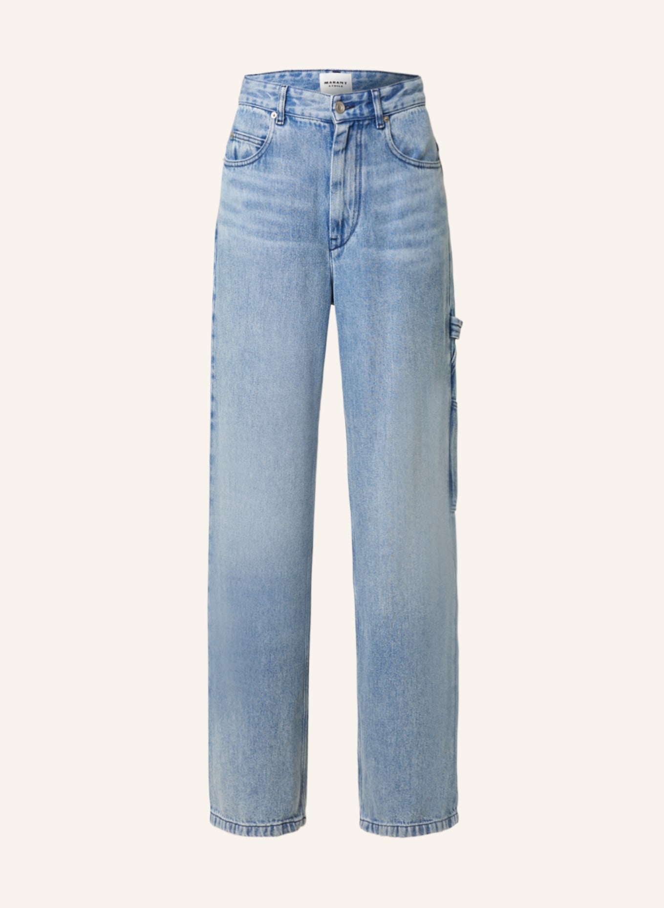 MARANT ÉTOILE Cargo jeans BYMARA, Color: 30LU LIGHT BLUE (Image 1)