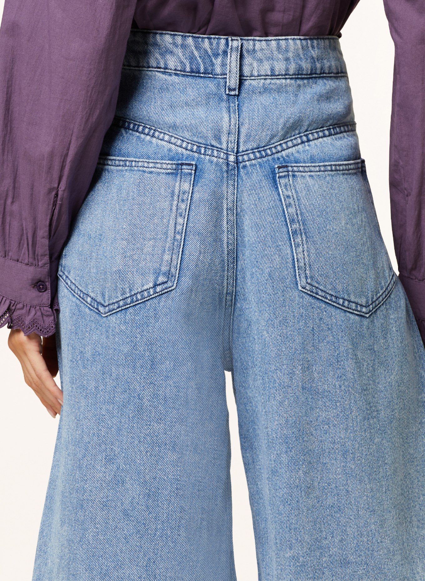 MARANT ÉTOILE Szorty jeansowe BALINA, Kolor: 30LU LIGHT BLUE (Obrazek 5)