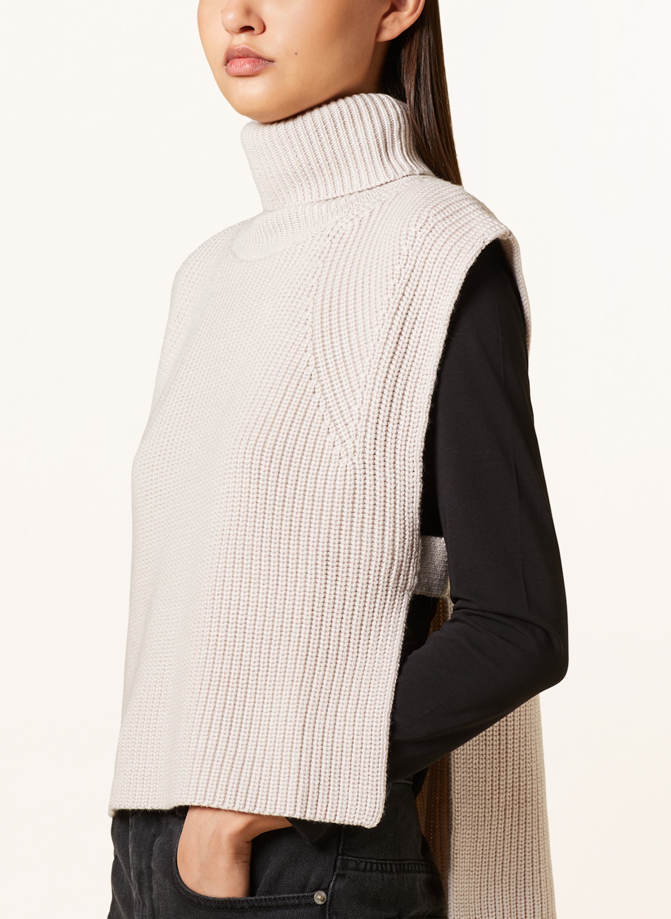 MARANT ÉTOILE Sweater vest MEGAN, Color: LIGHT PINK (Image 4)