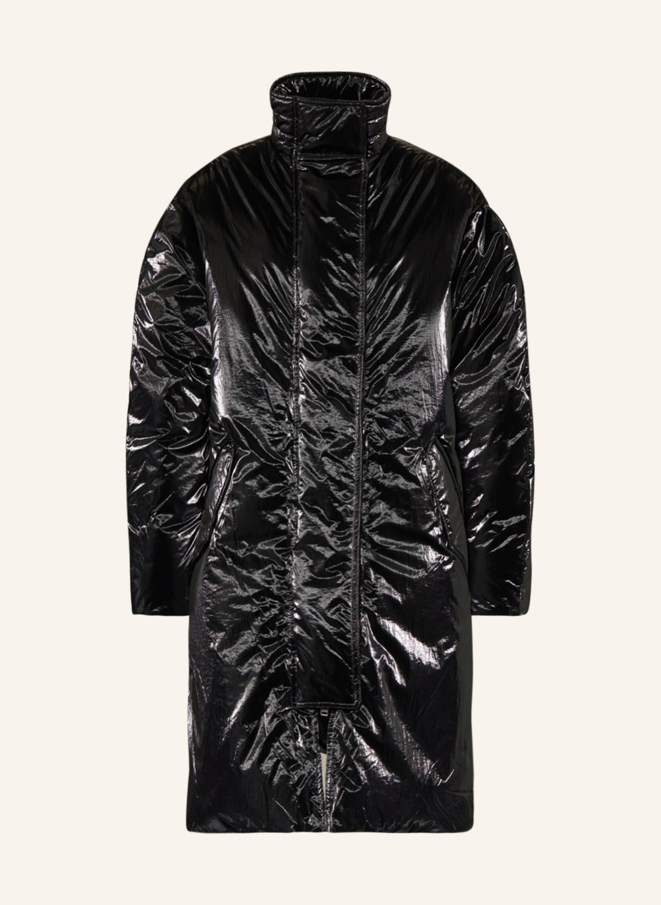 MARANT ÉTOILE Quilted coat DEBBY, Color: BLACK (Image 1)