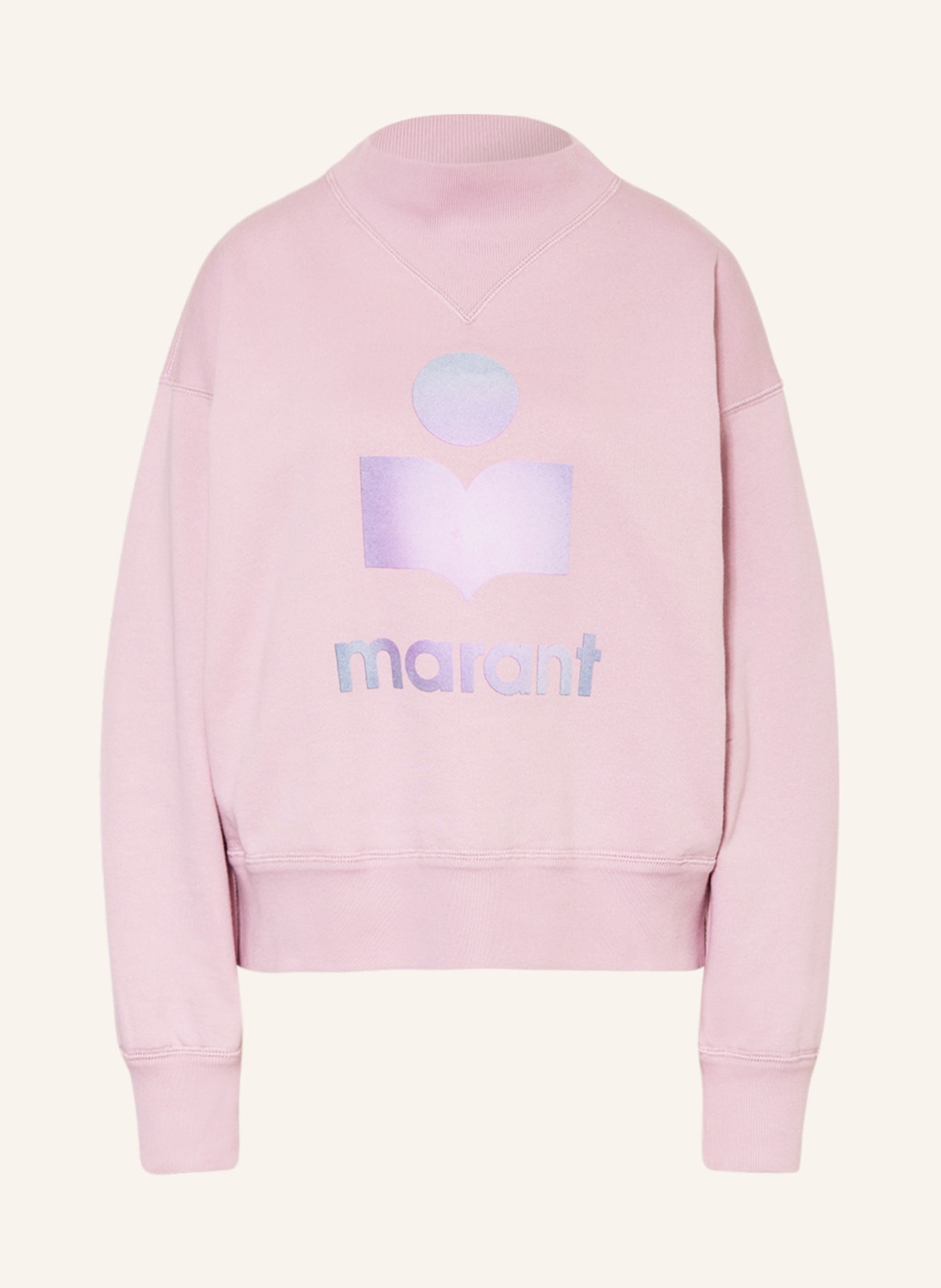 MARANT ÉTOILE Sweatshirt MOBY, Color: LIGHT PINK (Image 1)