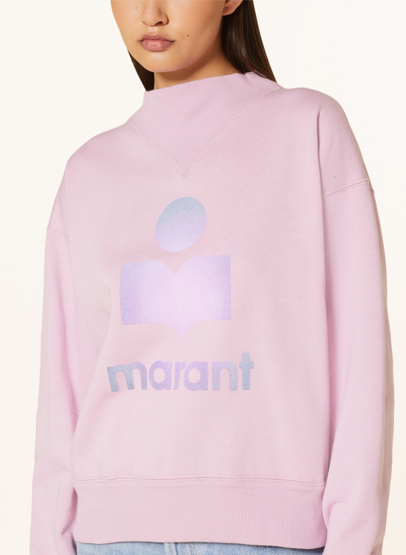 MARANT ÉTOILE Sweatshirt MOBY, Farbe: HELLROSA (Bild 4)