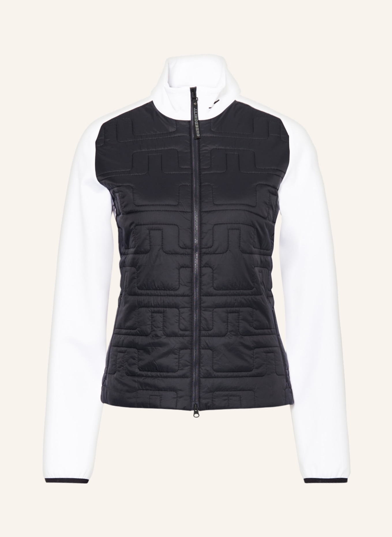 J.LINDEBERG Hybrid quilted jacket, Color: BLACK/ WHITE (Image 1)
