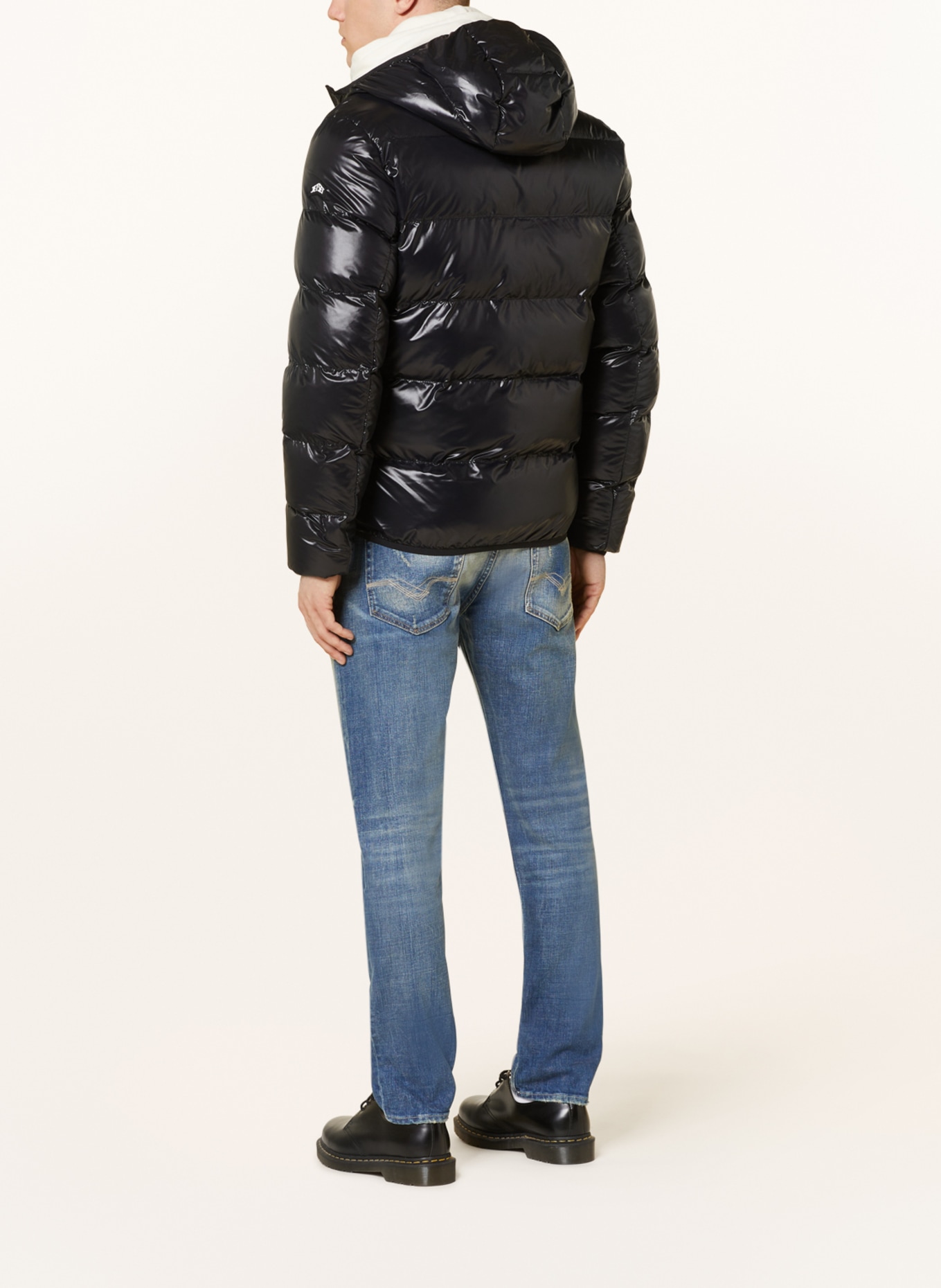 JET SET Quilted jacket YUN, Color: BLACK (Image 3)