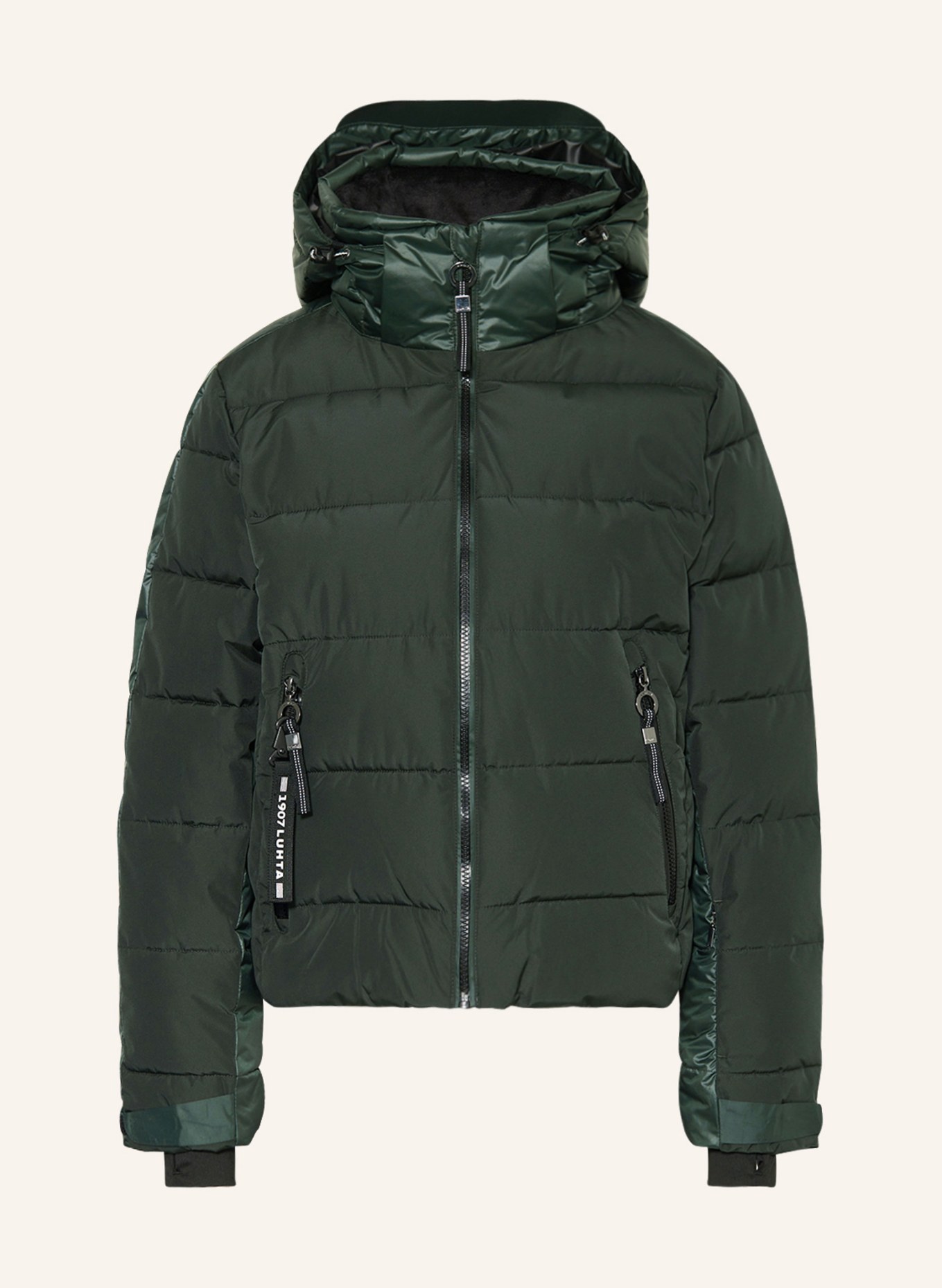 LUHTA Ski jacket LUHTA KARHUTUNTURI, Color: DARK GREEN (Image 1)