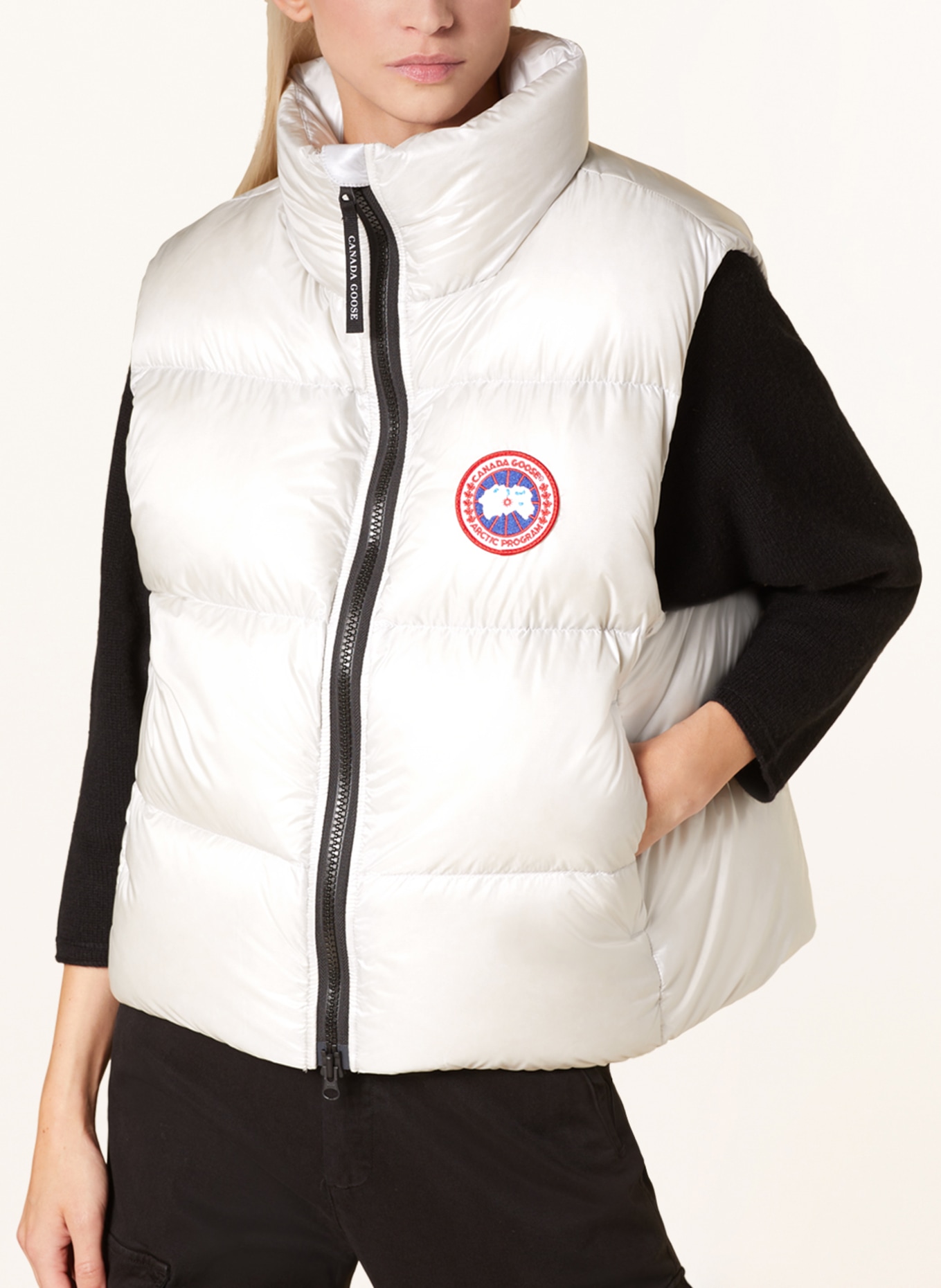 CANADA GOOSE Daunenweste CYPRESS, Farbe: HELLGRAU (Bild 4)