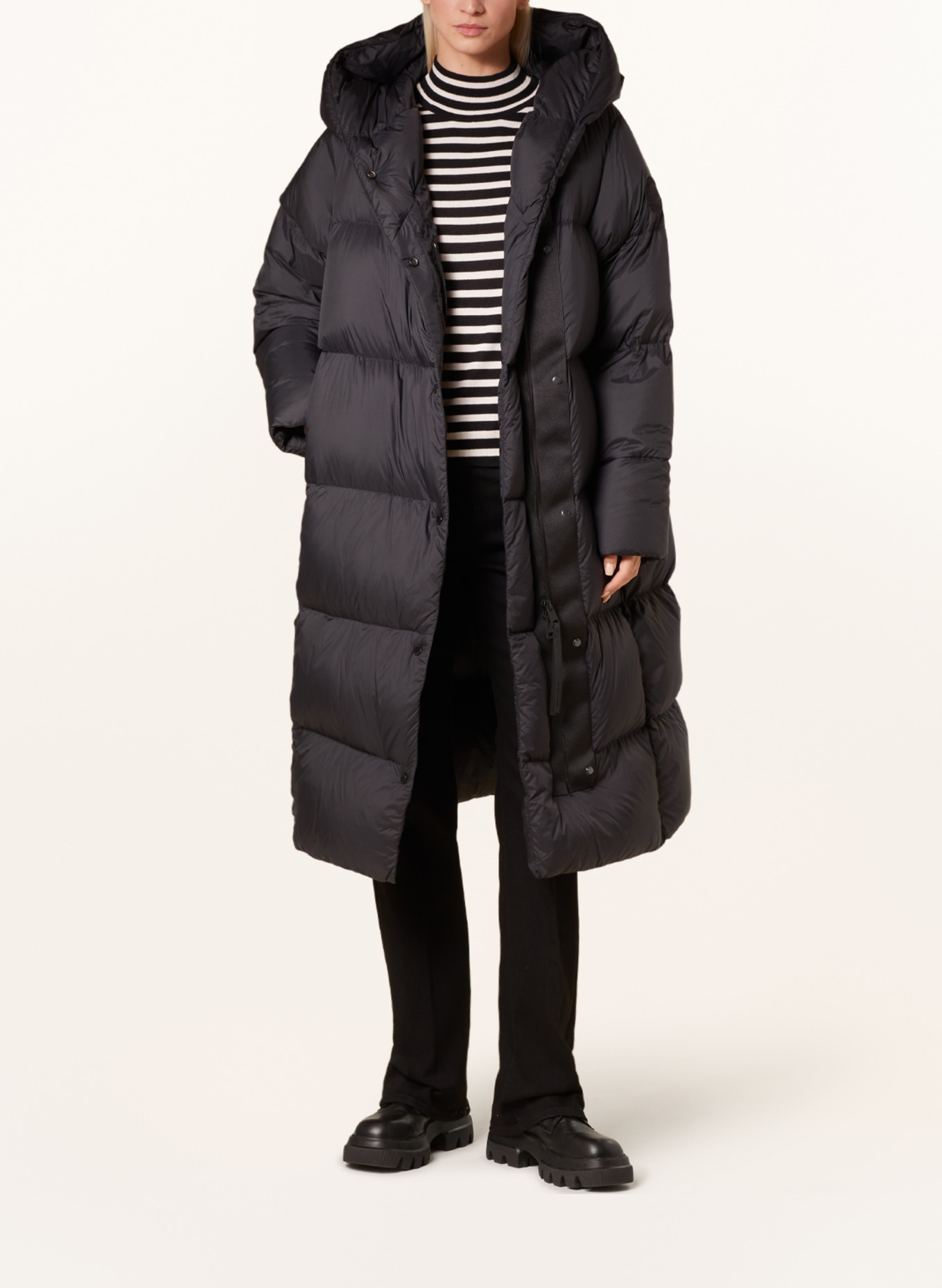 CANADA GOOSE Péřový kabát RHODA, Barva: ČERNÁ (Obrázek 2)