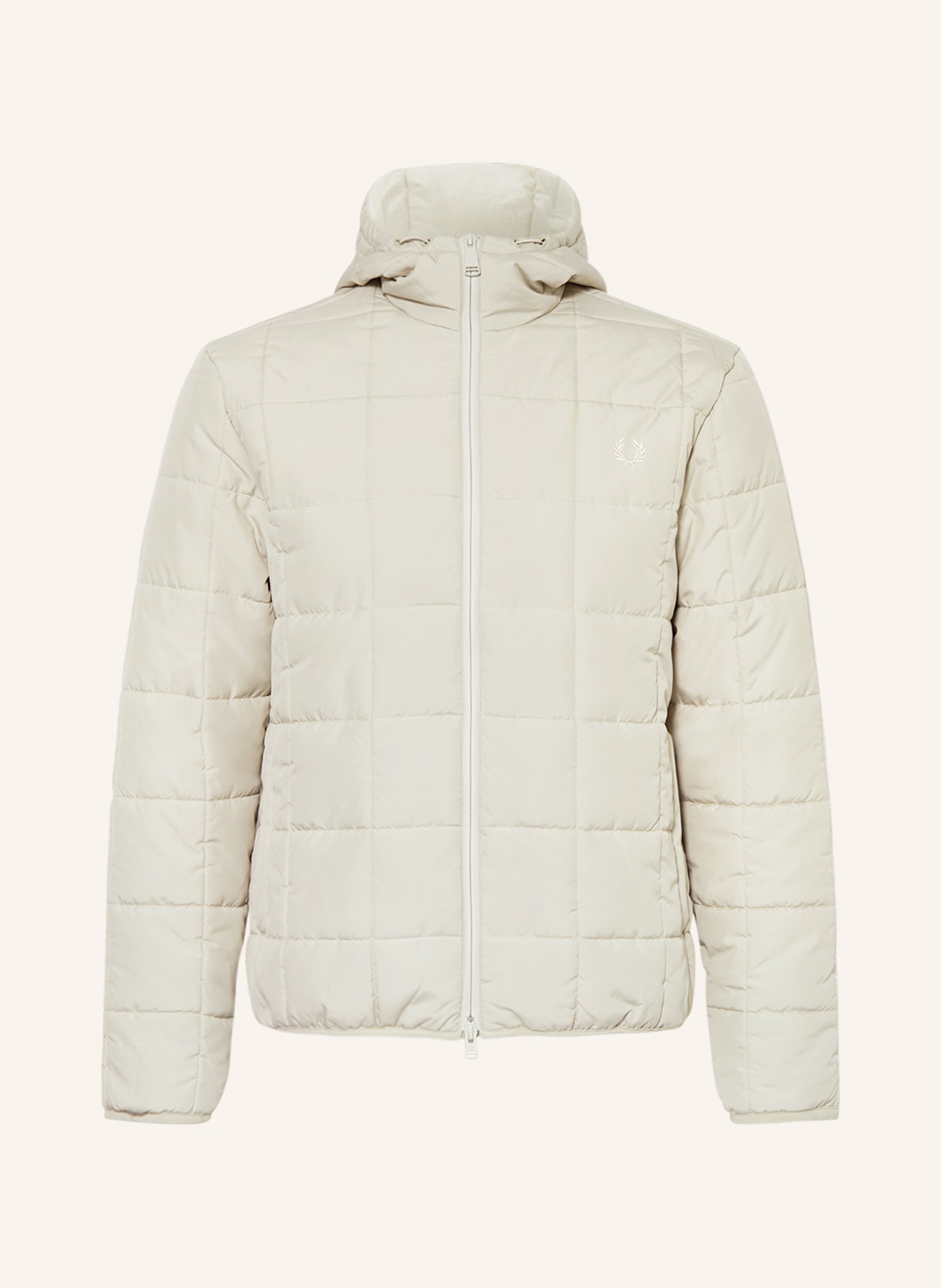 FRED PERRY Quilted jacket, Color: OLIVE (Image 1)