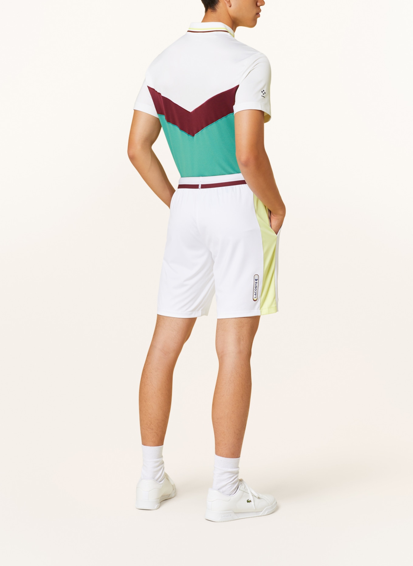 LACOSTE Tennisshorts, Farbe: WEISS (Bild 3)