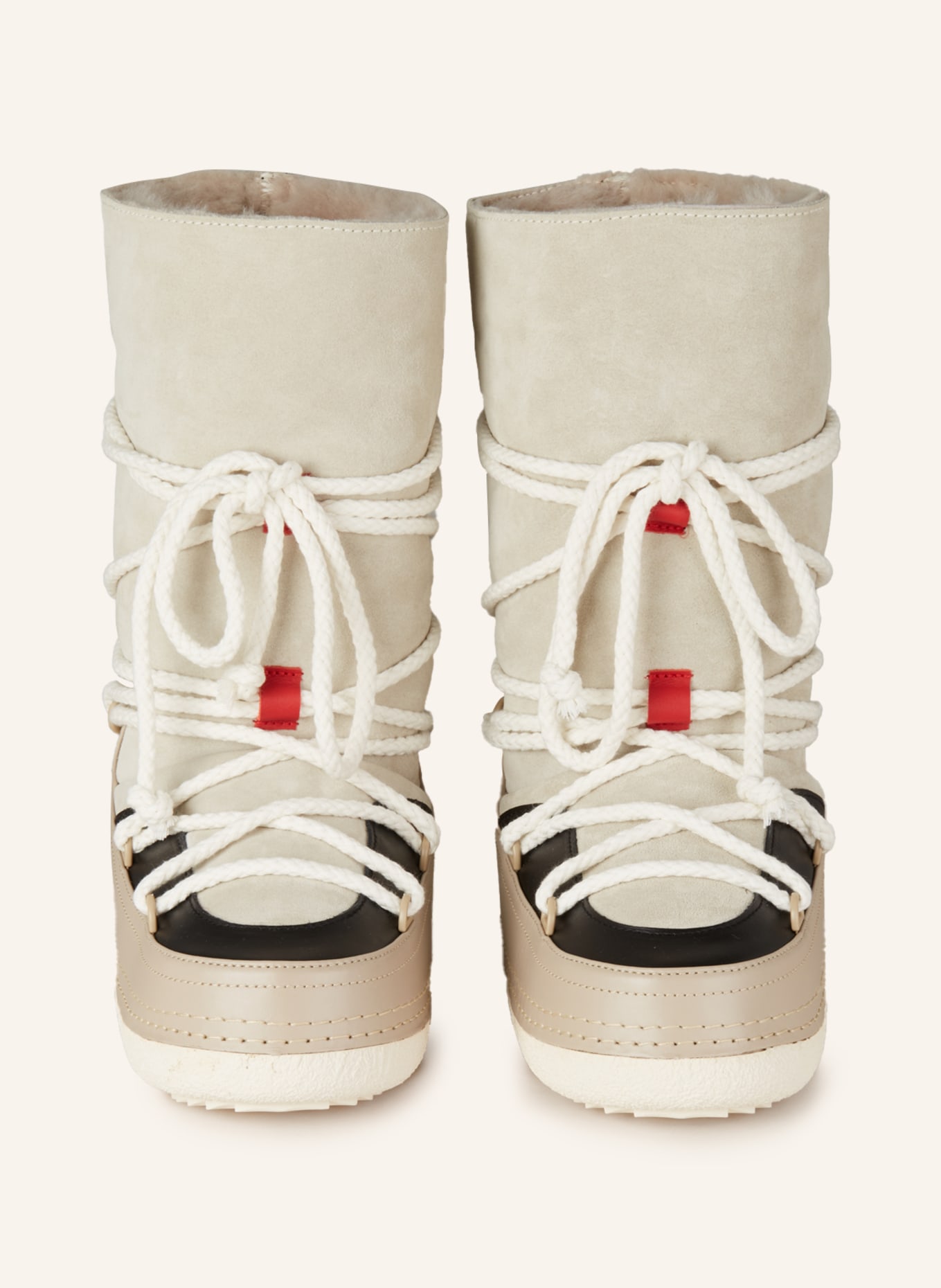 WE NORWEGIANS Boots, Color: BEIGE/ GRAY (Image 3)