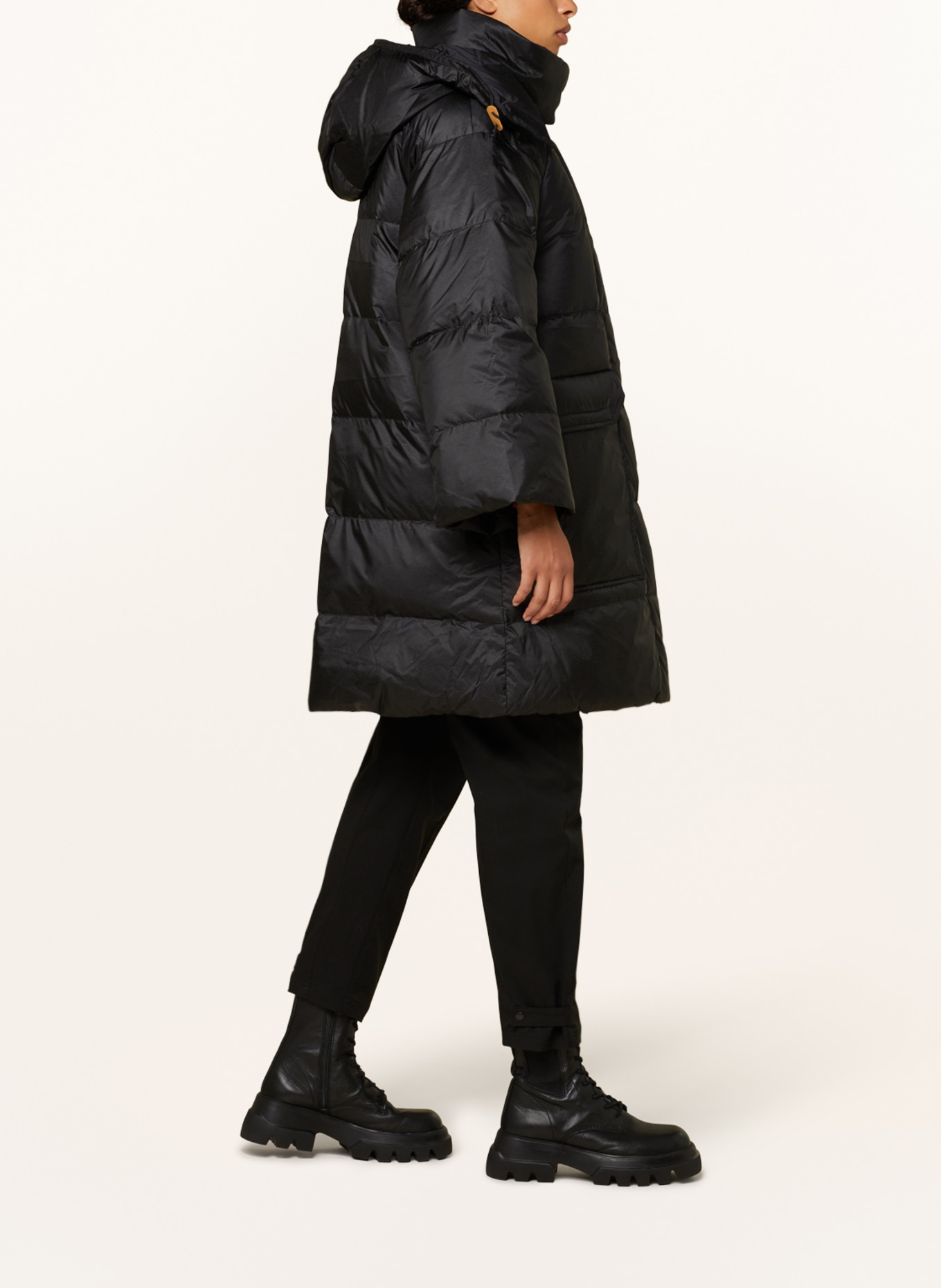 THE NORTH FACE Down coat '73 with detachable hood, Color: BLACK (Image 4)