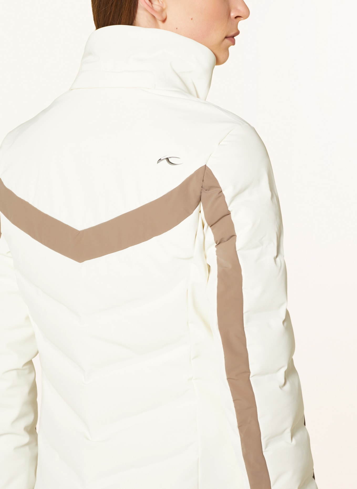 KJUS Down ski jacket MOMENTUM, Color: CREAM/ BEIGE (Image 6)