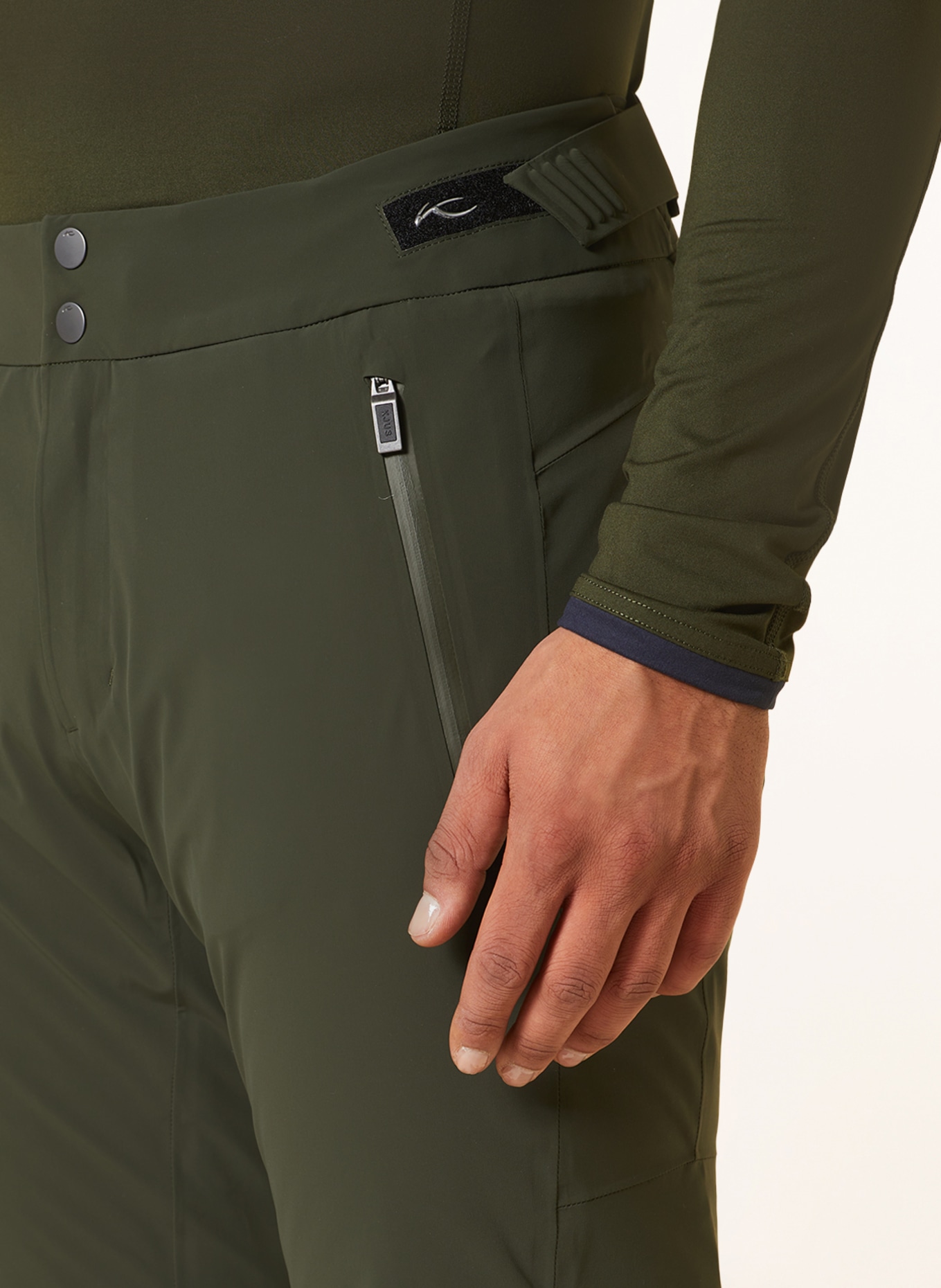 KJUS Ski pants FORMULA, Color: OLIVE (Image 5)