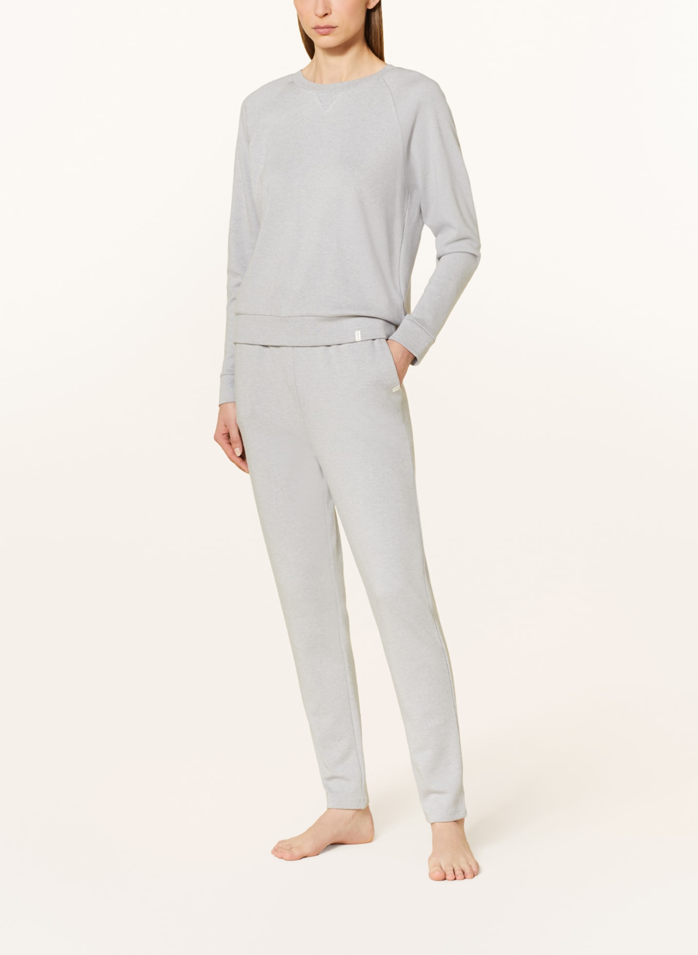 SCHIESSER Lounge pants MIX+RELAX, Color: LIGHT GRAY (Image 2)