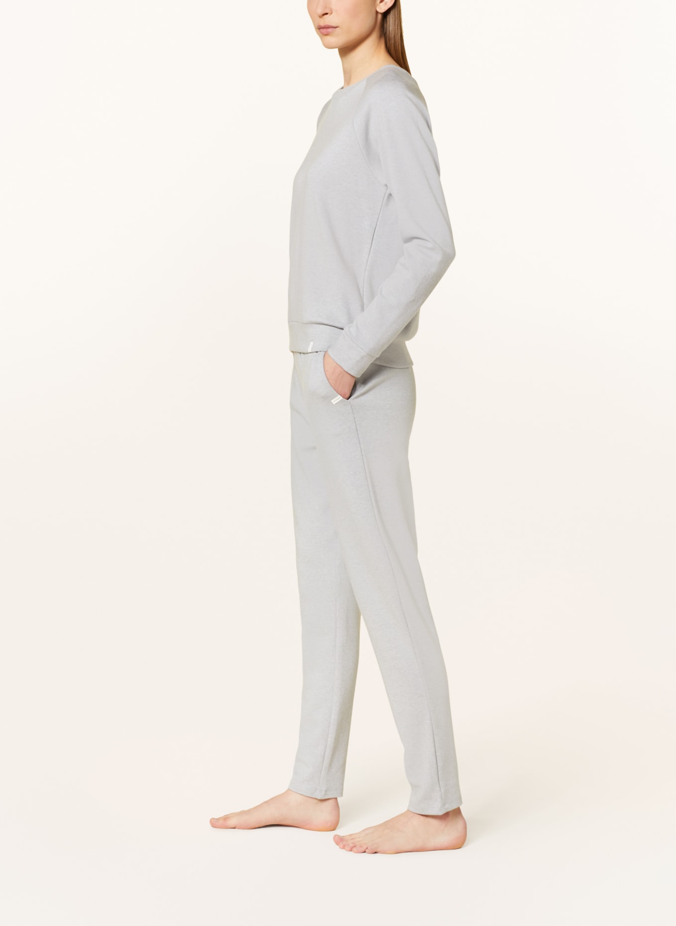 SCHIESSER Lounge pants MIX+RELAX, Color: LIGHT GRAY (Image 4)