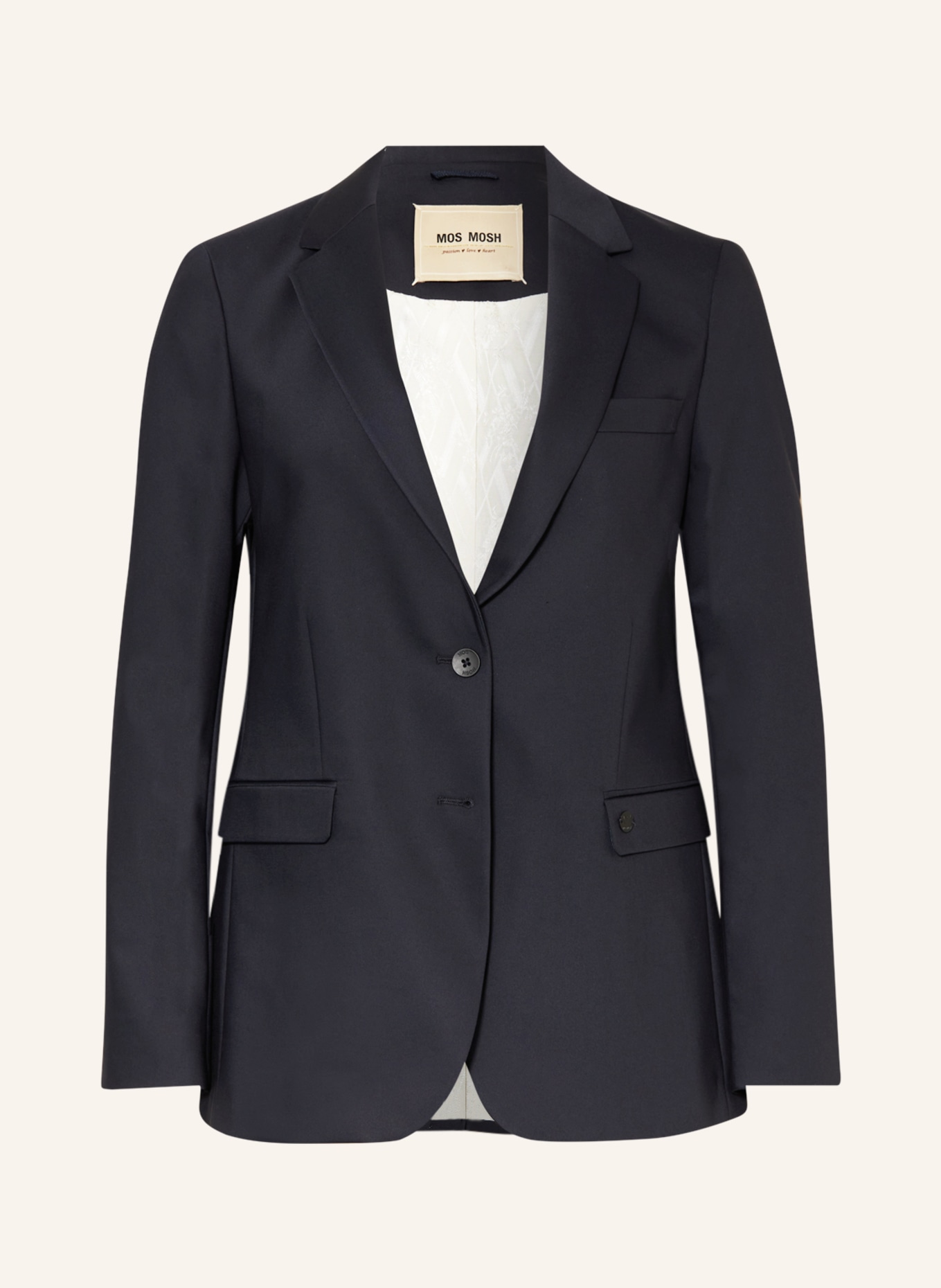 MOS MOSH Blazer MMMARY, Farbe: DUNKELBLAU (Bild 1)