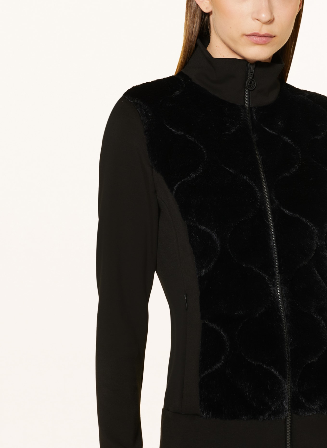 SPORTALM Mid-layer jacket, Color: BLACK (Image 4)