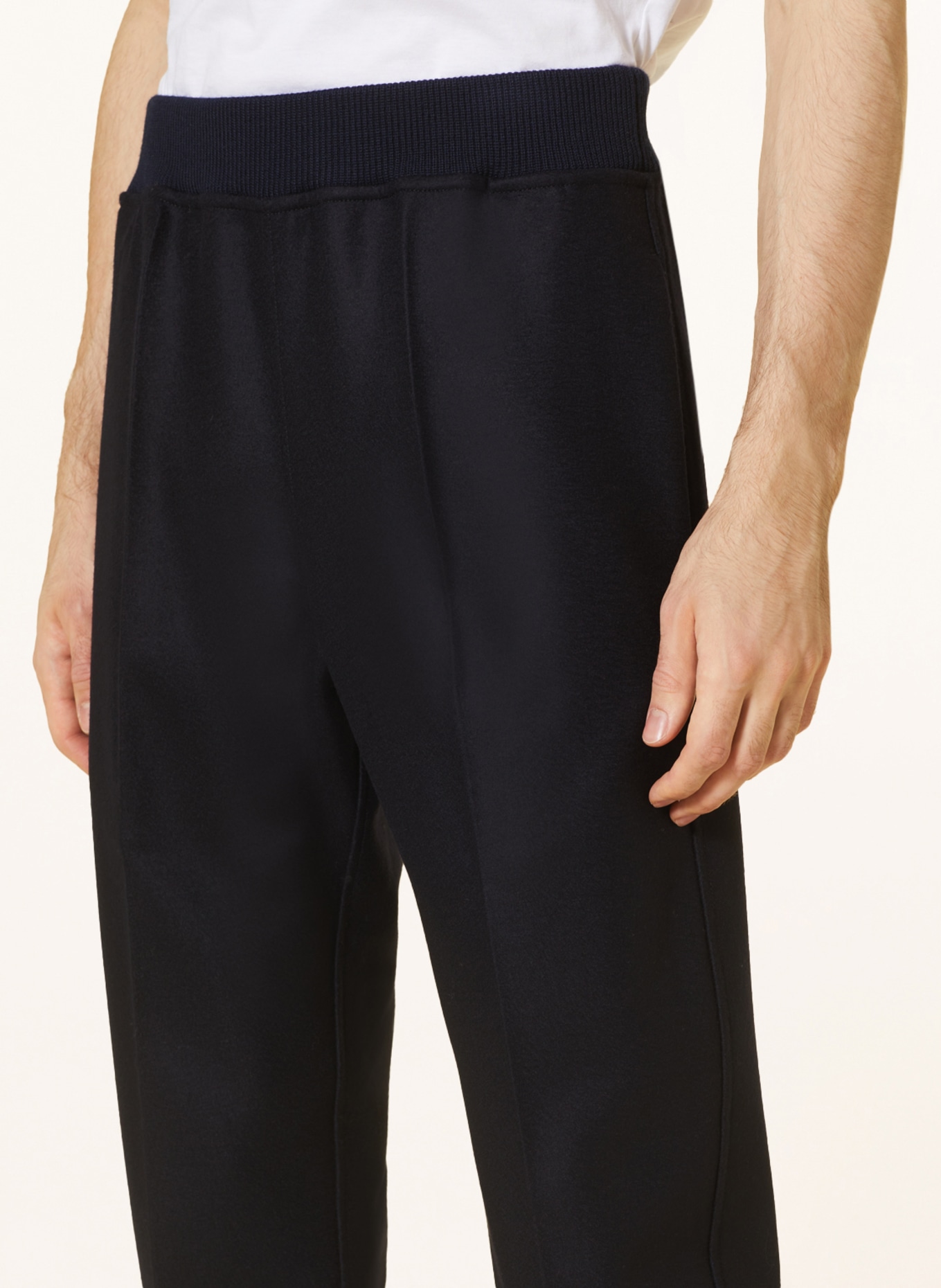 JIL SANDER Kalhoty v joggingovém stylu, Barva: TMAVĚ MODRÁ (Obrázek 5)